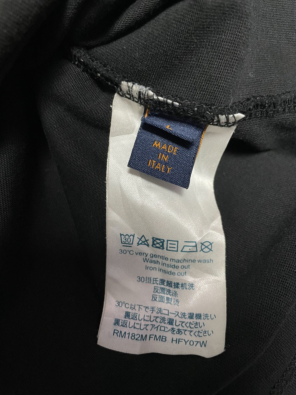Louis Vuitton Floral Label Tee - Medium