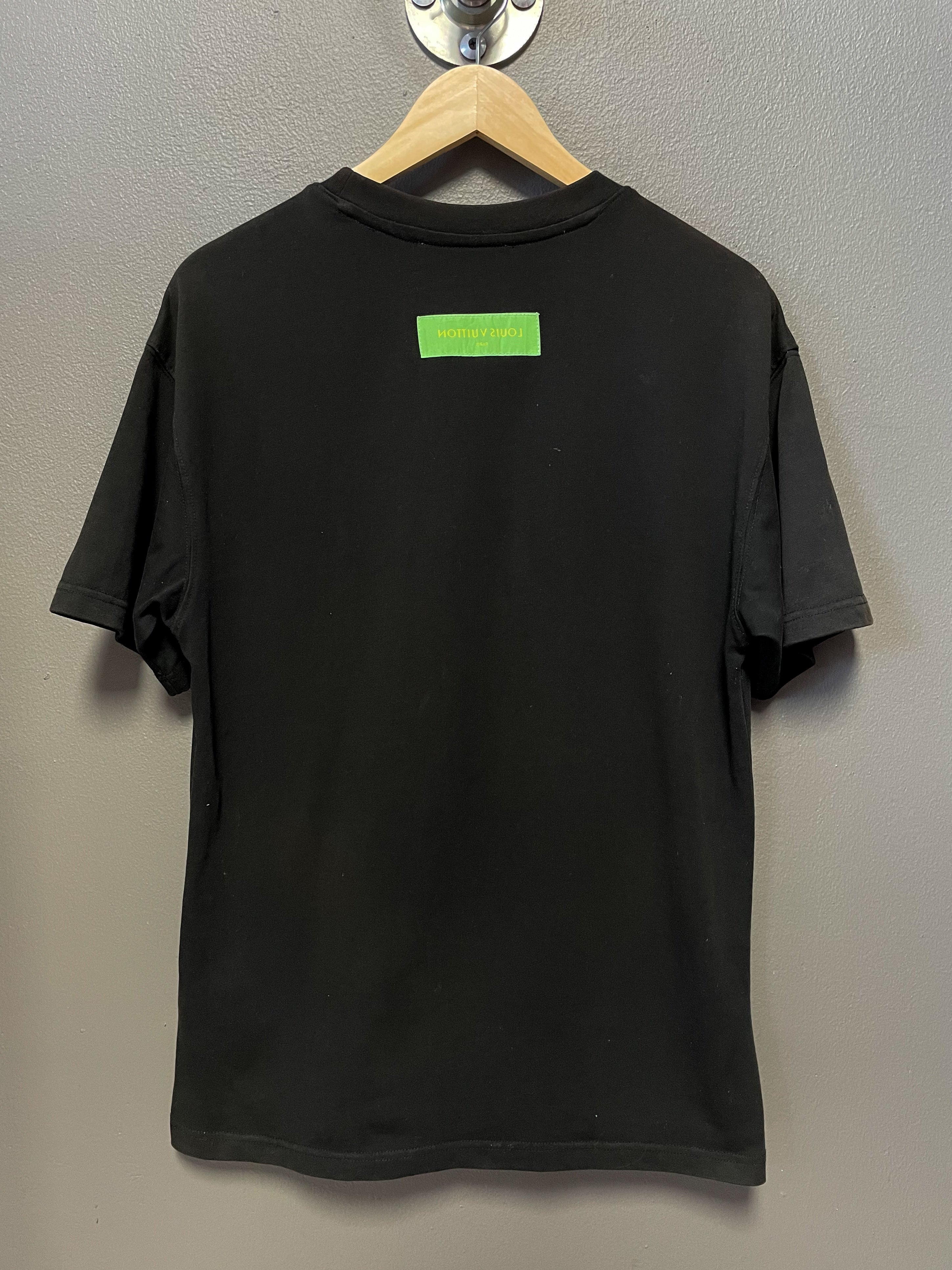 Louis Vuitton Floral Label Tee - Medium