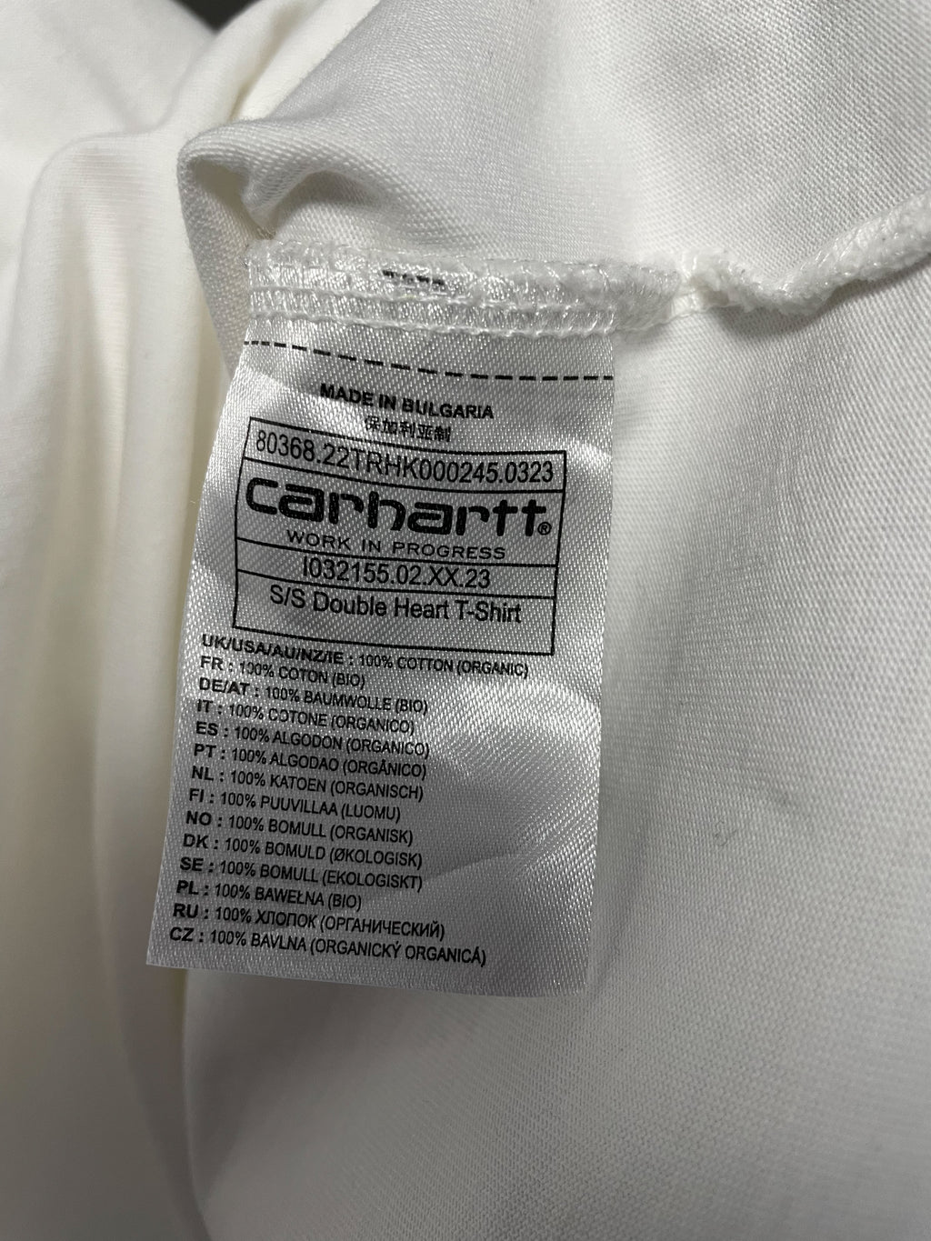 Carhartt WIP Heart Tee - Small