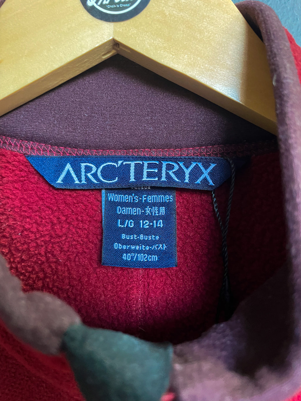 Arc'teryx Polartec Fleece Zip Sweater - Large