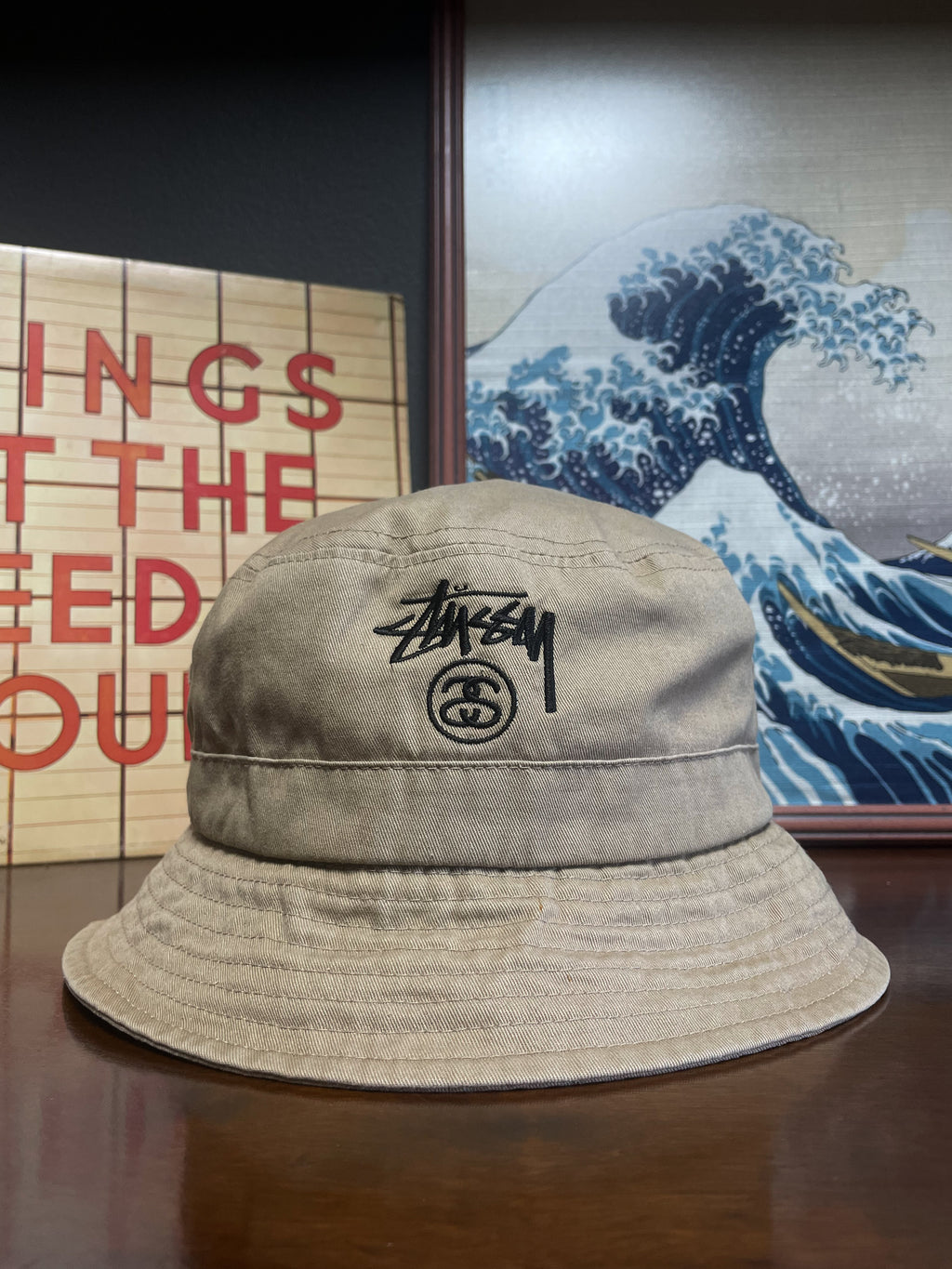 Stussy SS Logo Bucket Hat