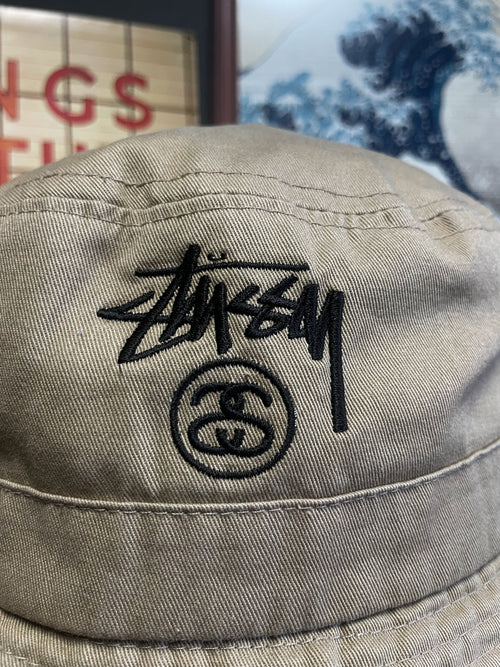 Stussy SS Logo Bucket Hat