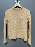 Polo Ralph Lauren Ladies Cable Knit Sweater - Small