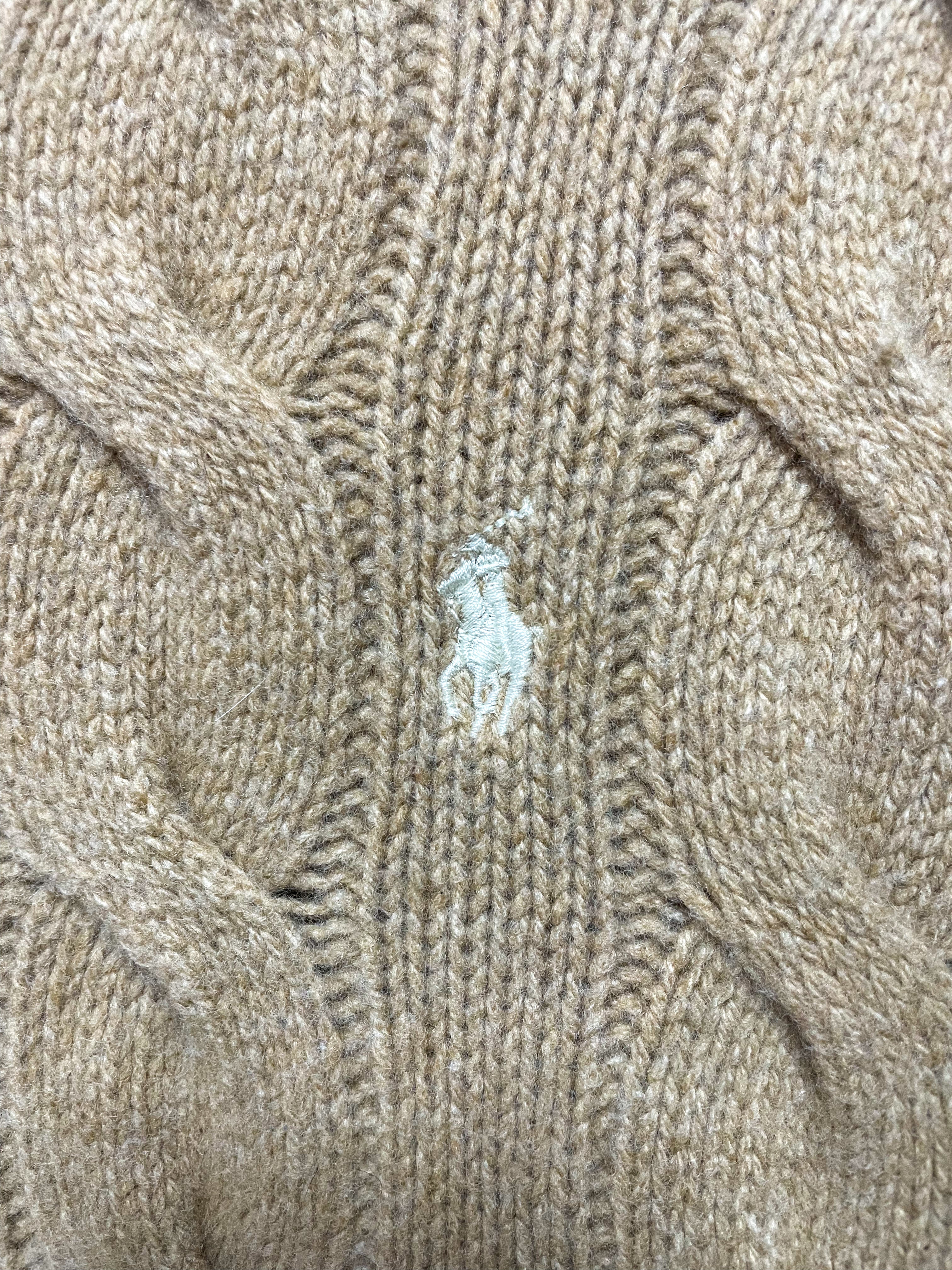 Polo Ralph Lauren Ladies Cable Knit Sweater - Small