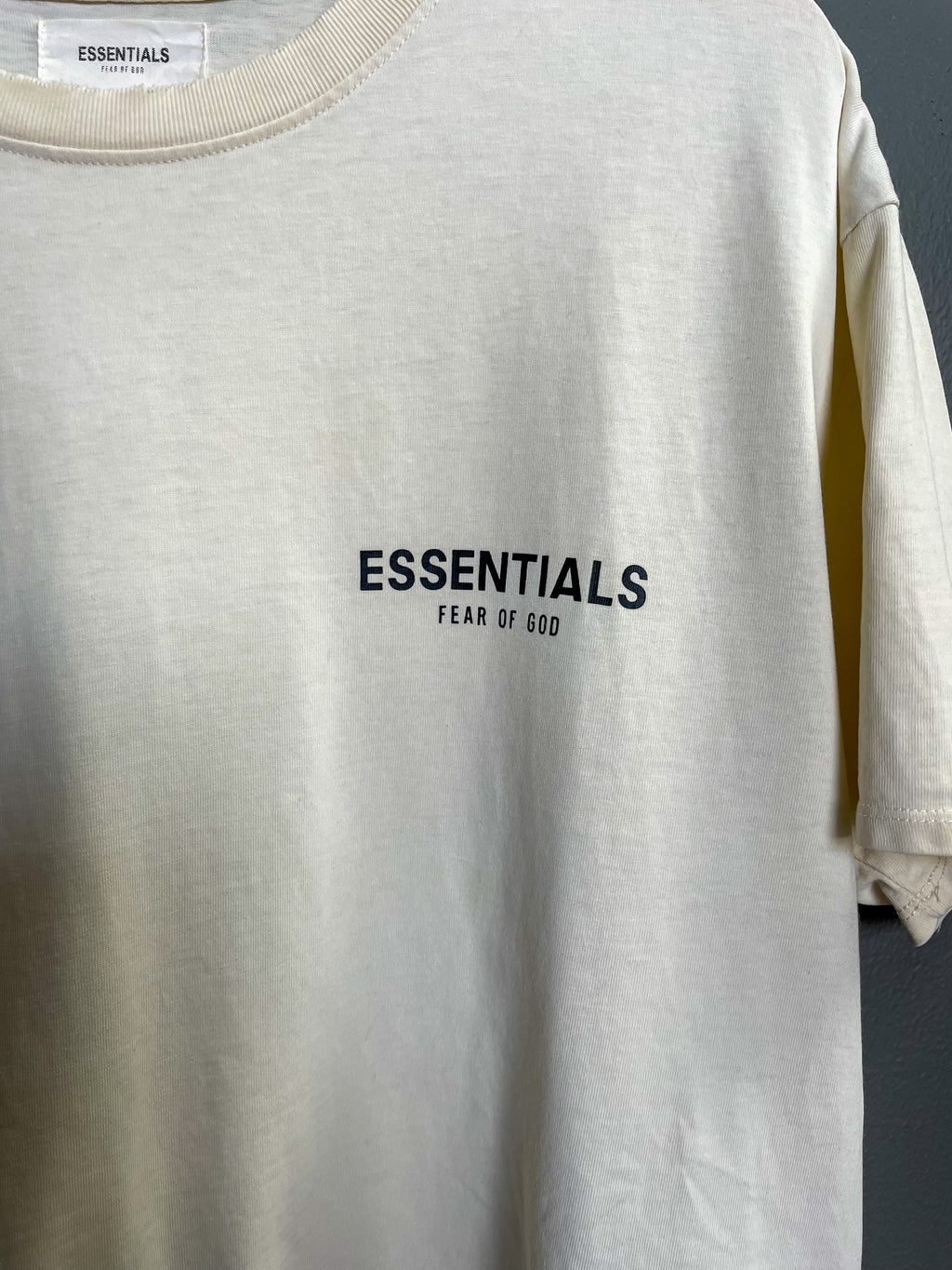 Fear Of God Essentials Distressed Tee - Medium