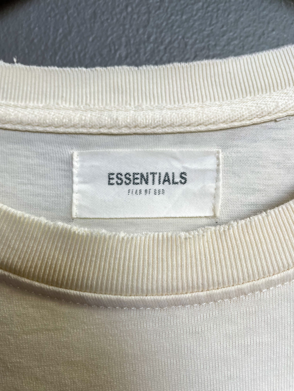 Fear Of God Essentials Distressed Tee - Medium