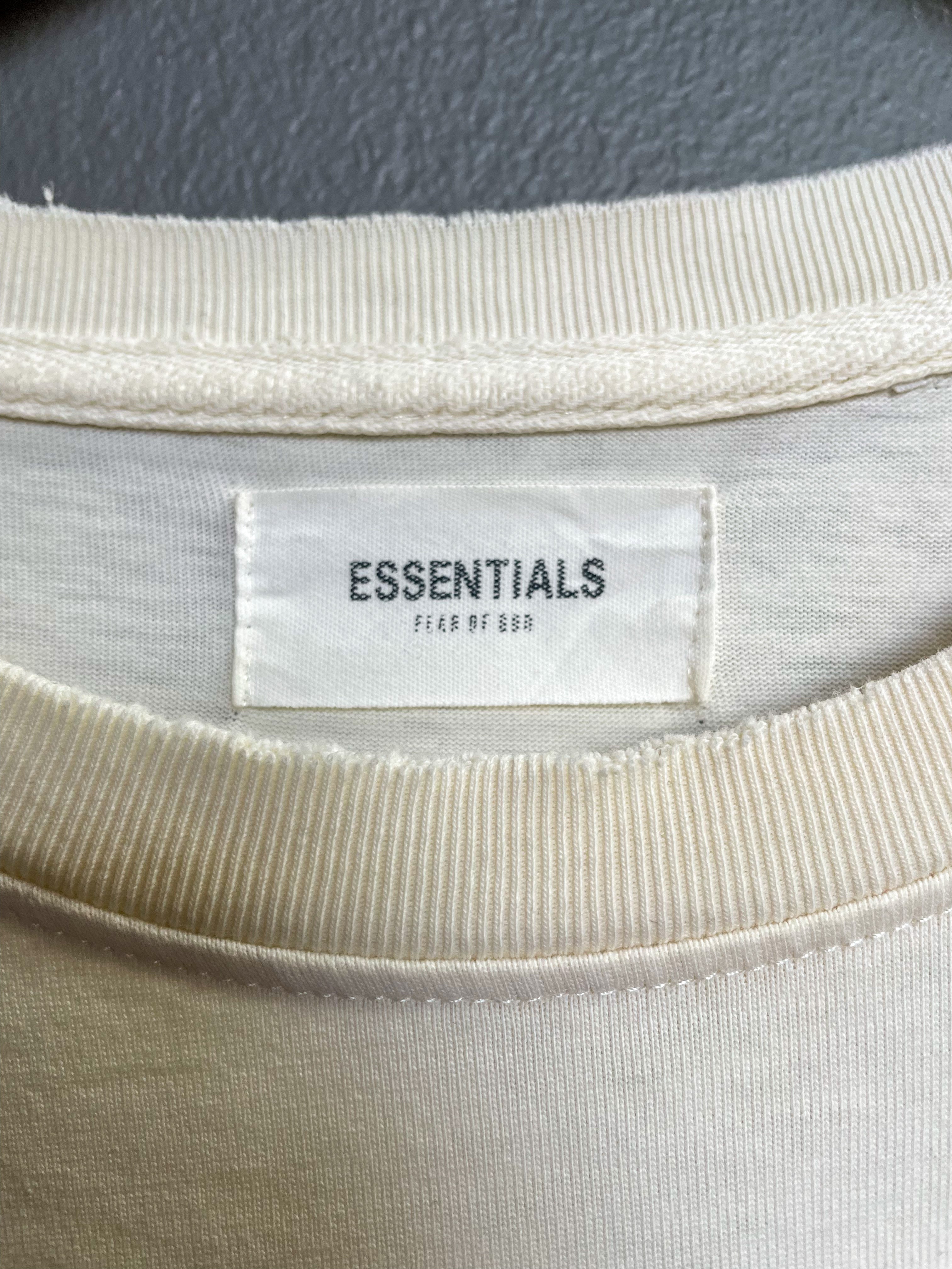 Fear Of God Essentials Distressed Tee - Medium