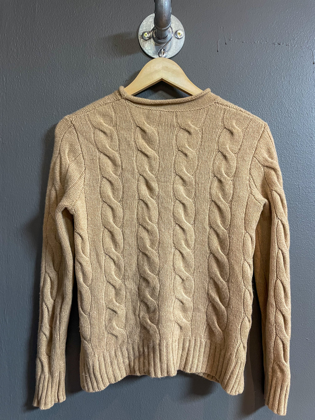Polo Ralph Lauren Ladies Cable Knit Sweater - Small