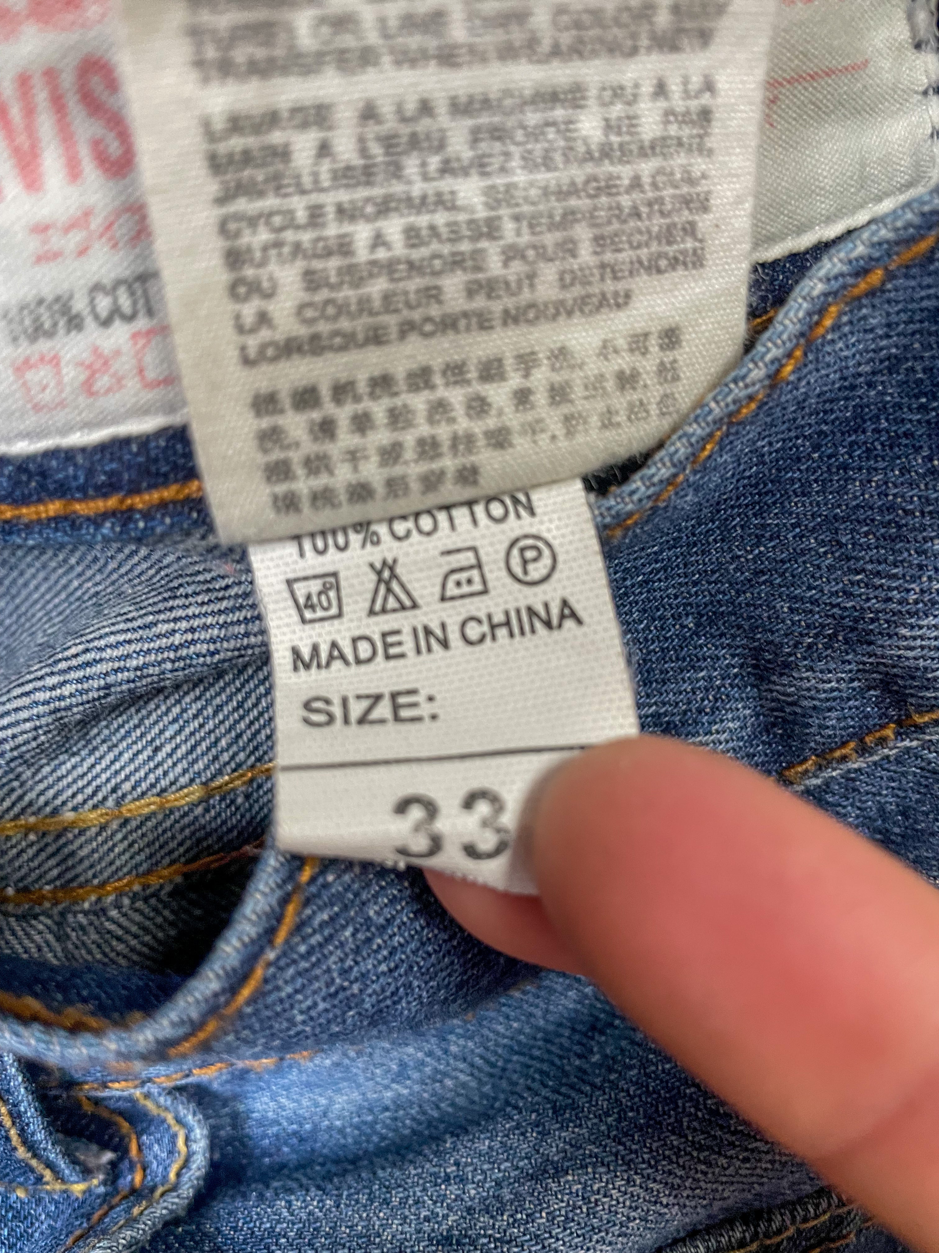 Evisu Japan Seagull Print Pocket Jeans - 33 (Large)