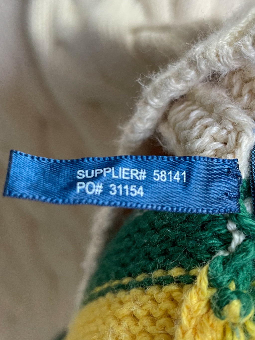 Polo Ralph Lauren Cable Knit Cricket Jersey - Large