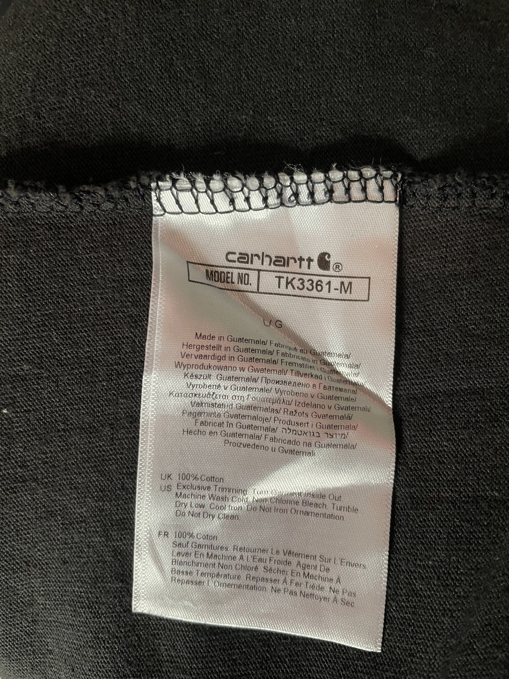 Carhartt Script Relaxed Tee - Large