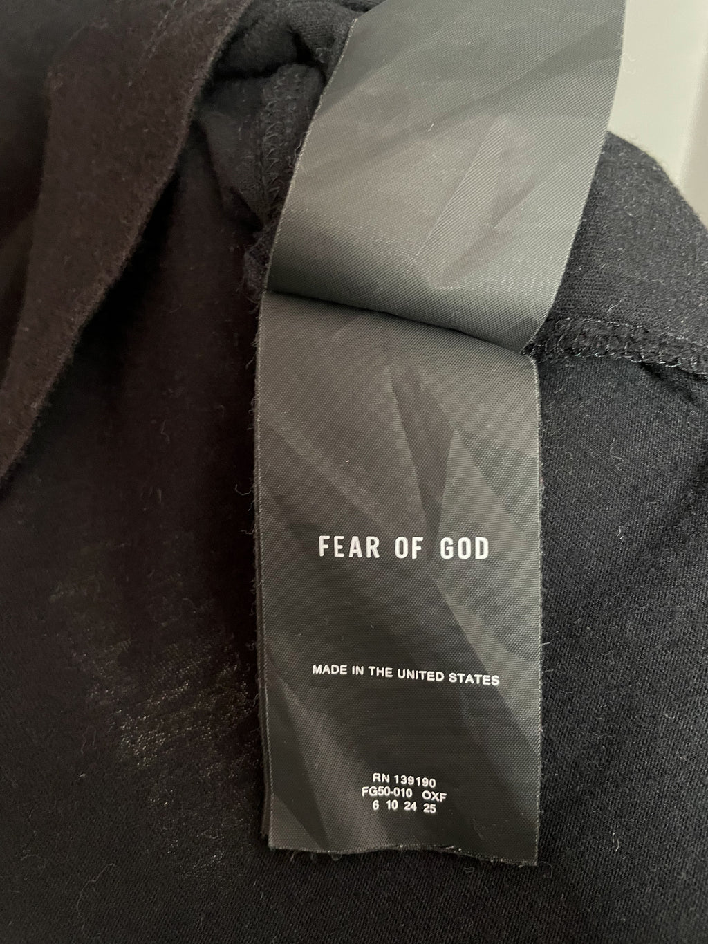 Fear Of God Seventh Collection All Saints Tee - Large