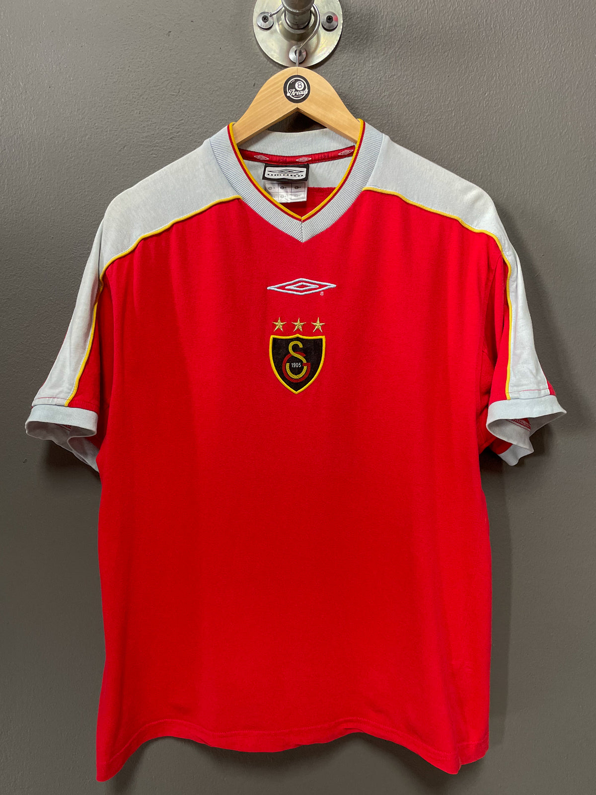 Galatasaray S.K Retro Umbro Football Tee - Medium