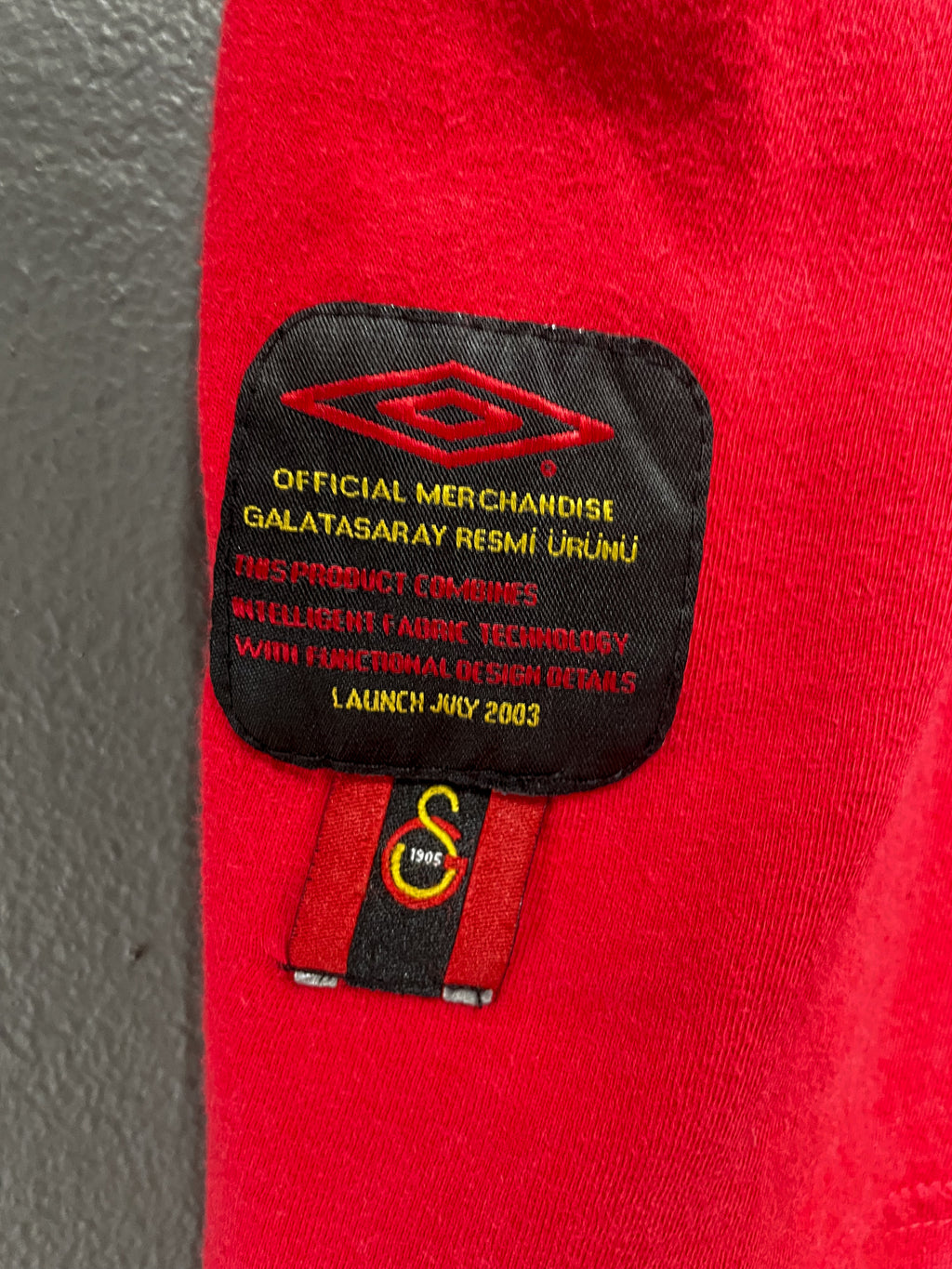 Galatasaray S.K Retro Umbro Football Tee - Medium