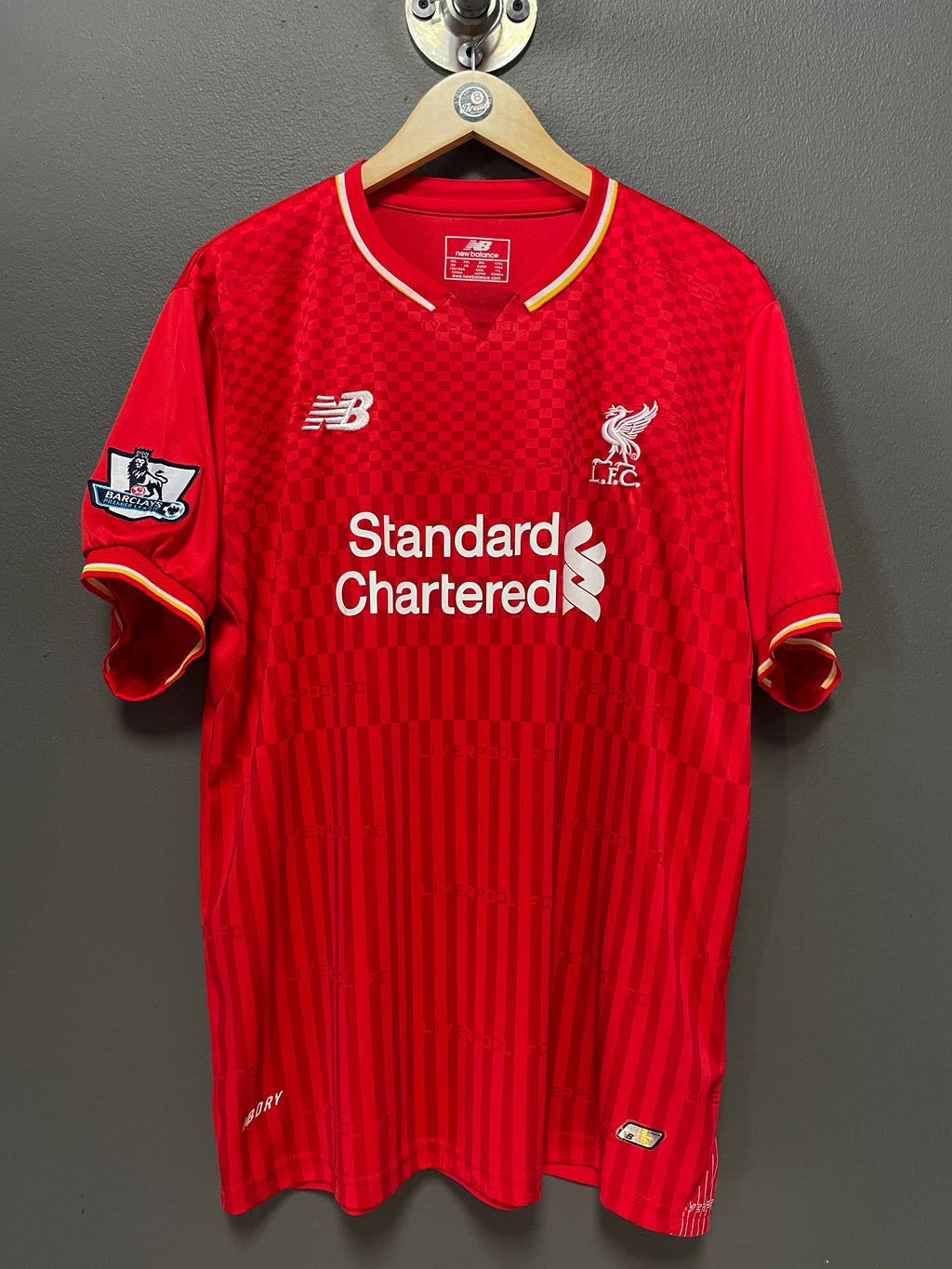 Liverpool FC 2015/16 New Balance Home Football Jersey - XXL