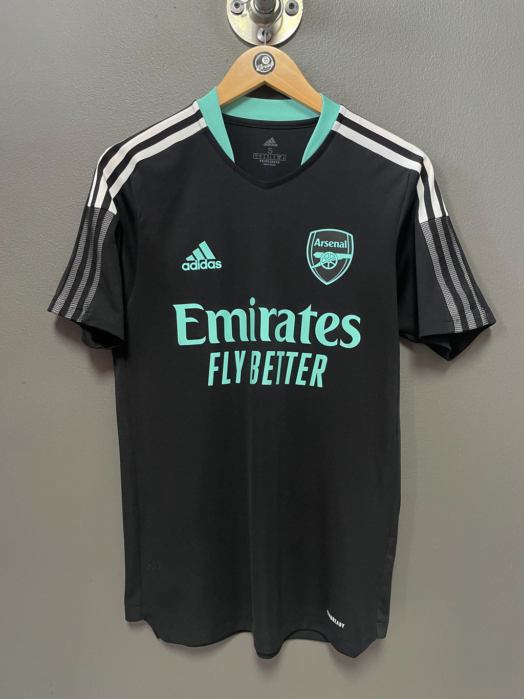 Arsenal 2021/22 Adidas Training Kit Football Jersey - Small