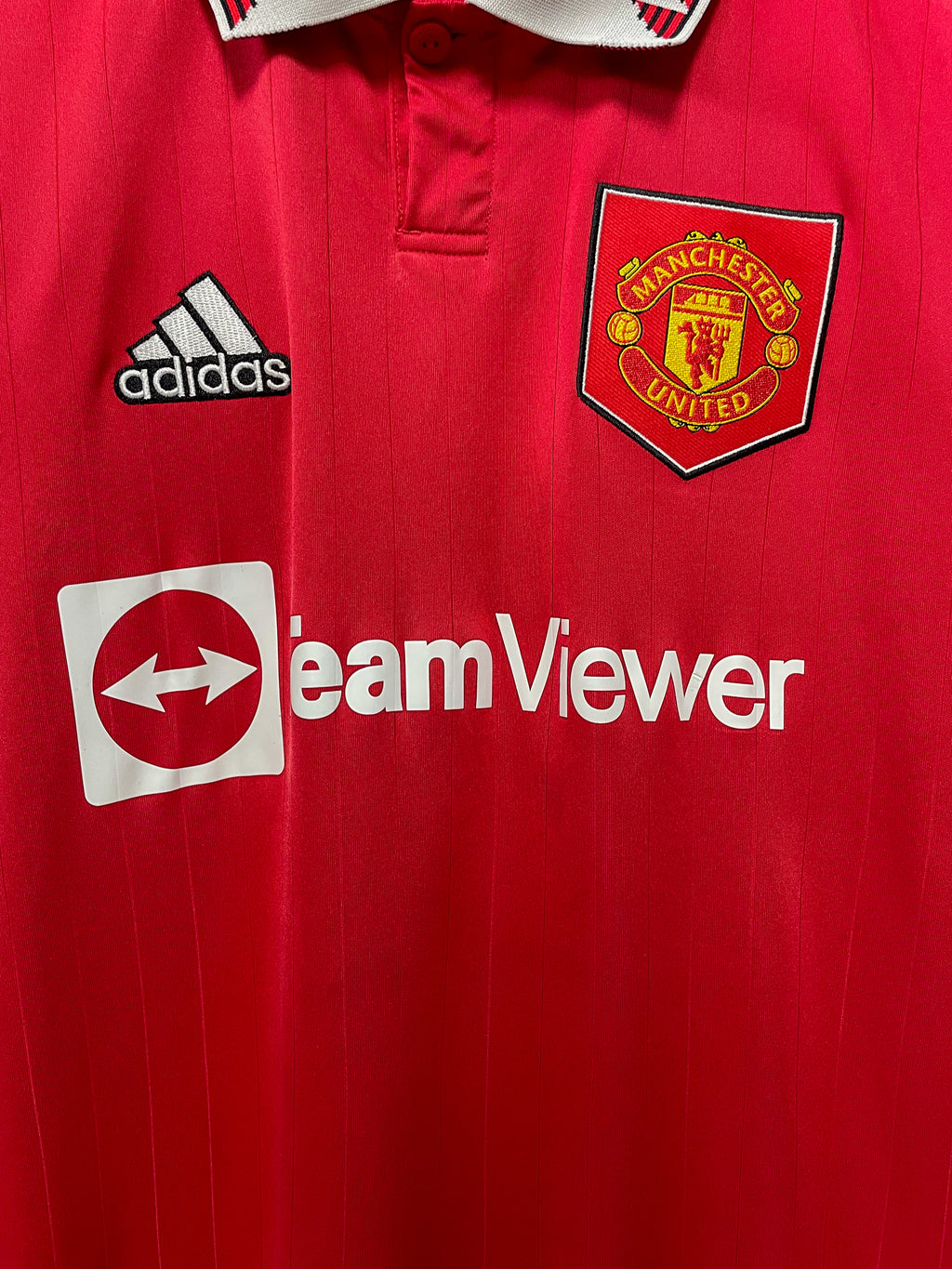 Manchester United 2022/23 Rashford Adidas Home Football Jersey - Small