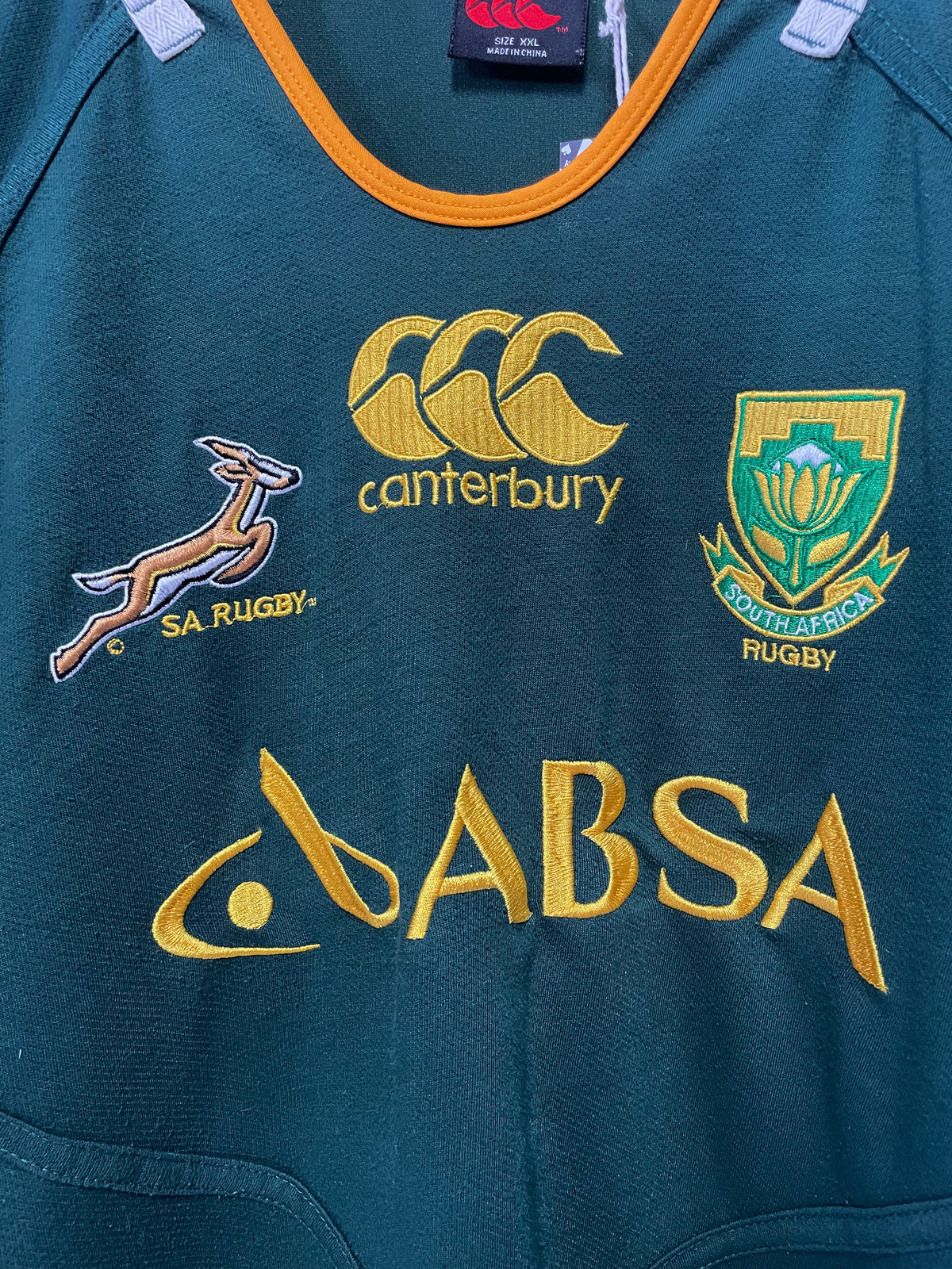 Springbok 2011/12 Home Rugby Jersey - XXL