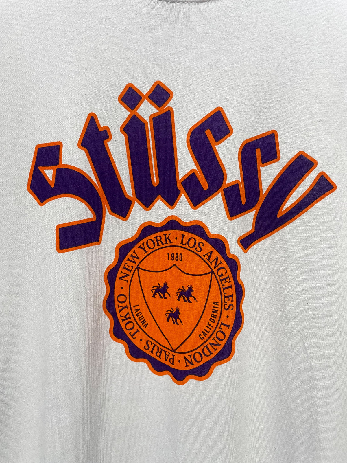 Stussy University 1980 Tee - Extra Large
