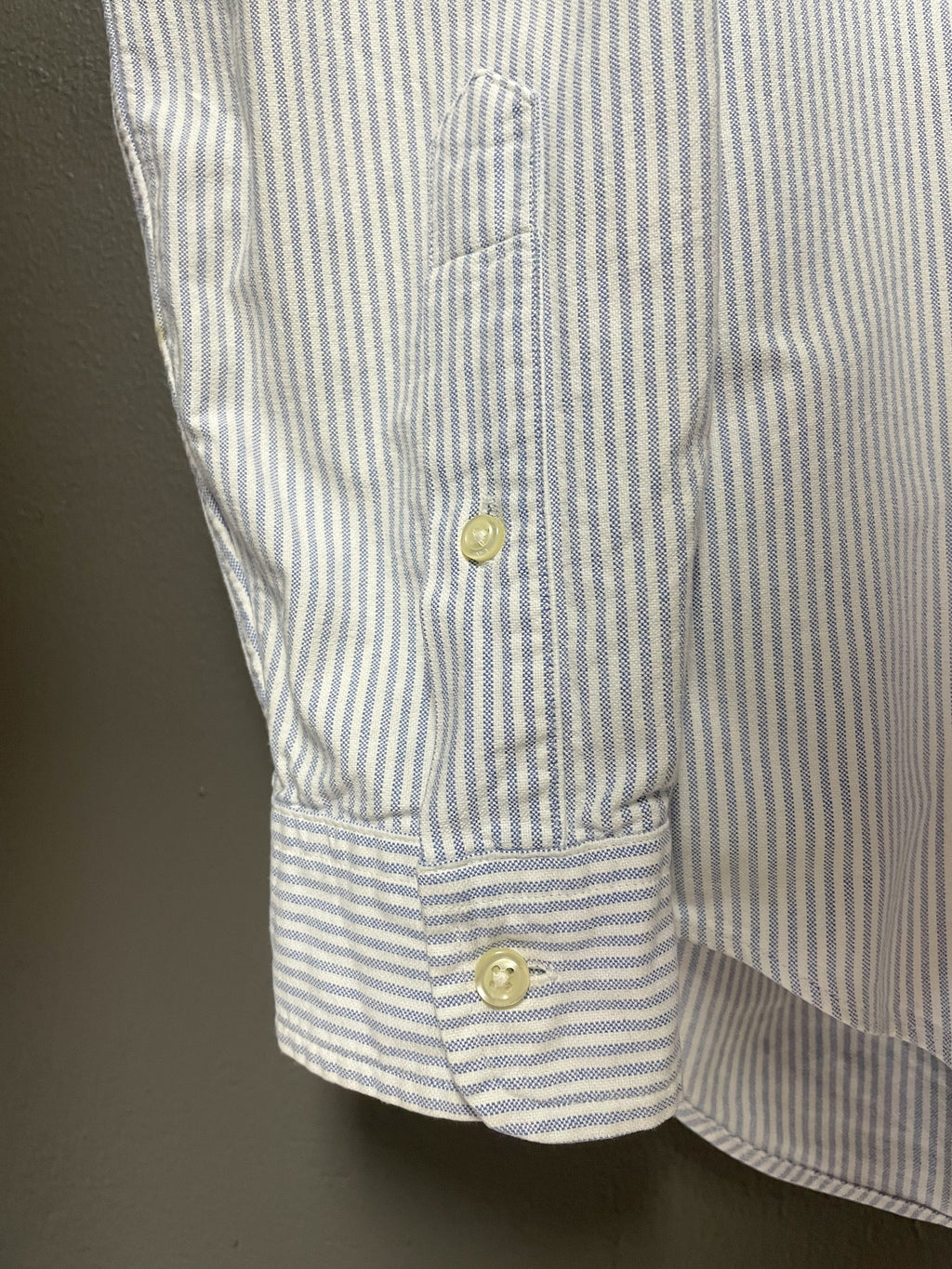 Polo Ralph Lauren Stripe Crest L/S Shirt - Medium