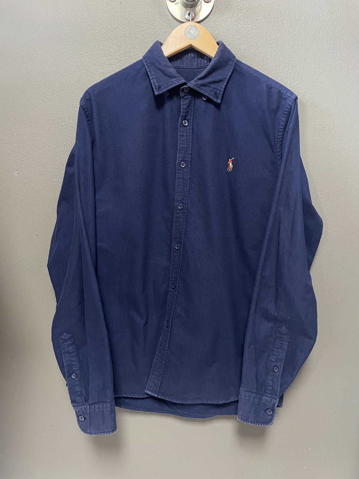 Polo Ralph Lauren Small Pony Thick Cotton L/S Shirt - Large