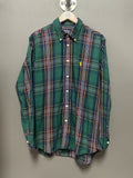 Polo Ralph Lauren Tartan Small Pony L/S Shirt - Large