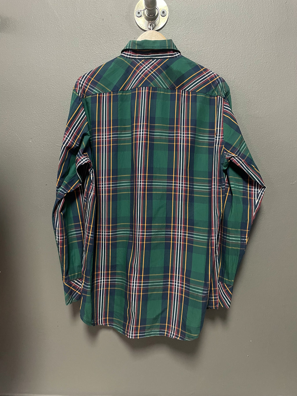 Polo Ralph Lauren Tartan Small Pony L/S Shirt - Large