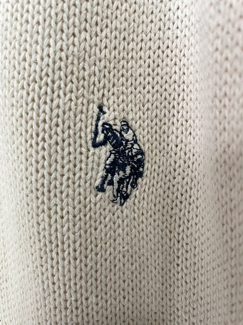 US Polo Assn 1/4 Zip Knit Jersey - XXL