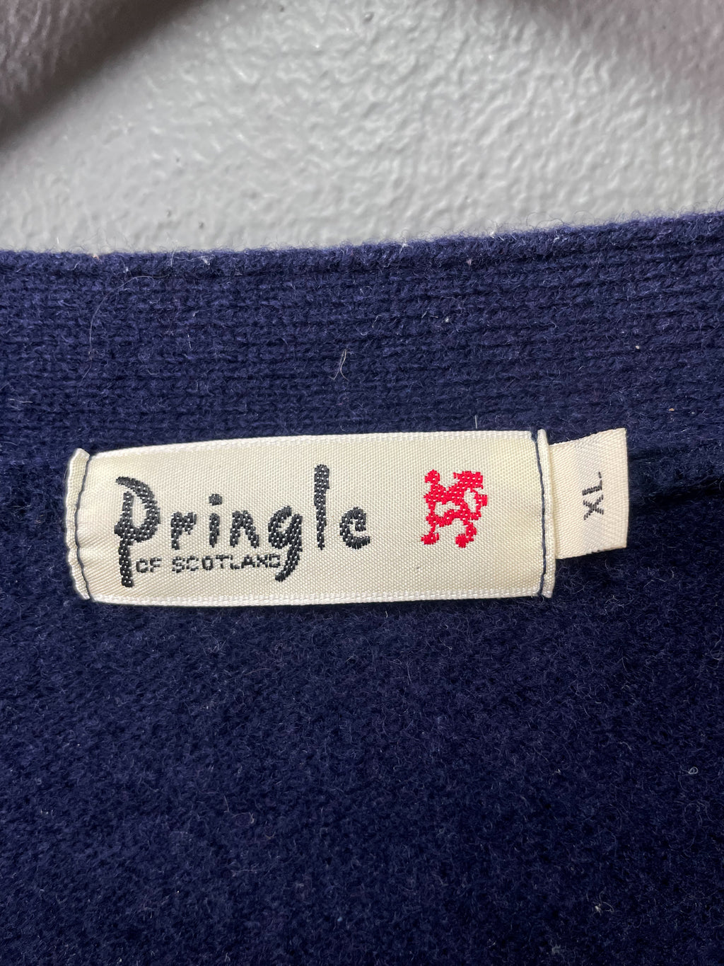Pringle Wool Cardigan Vest - Large