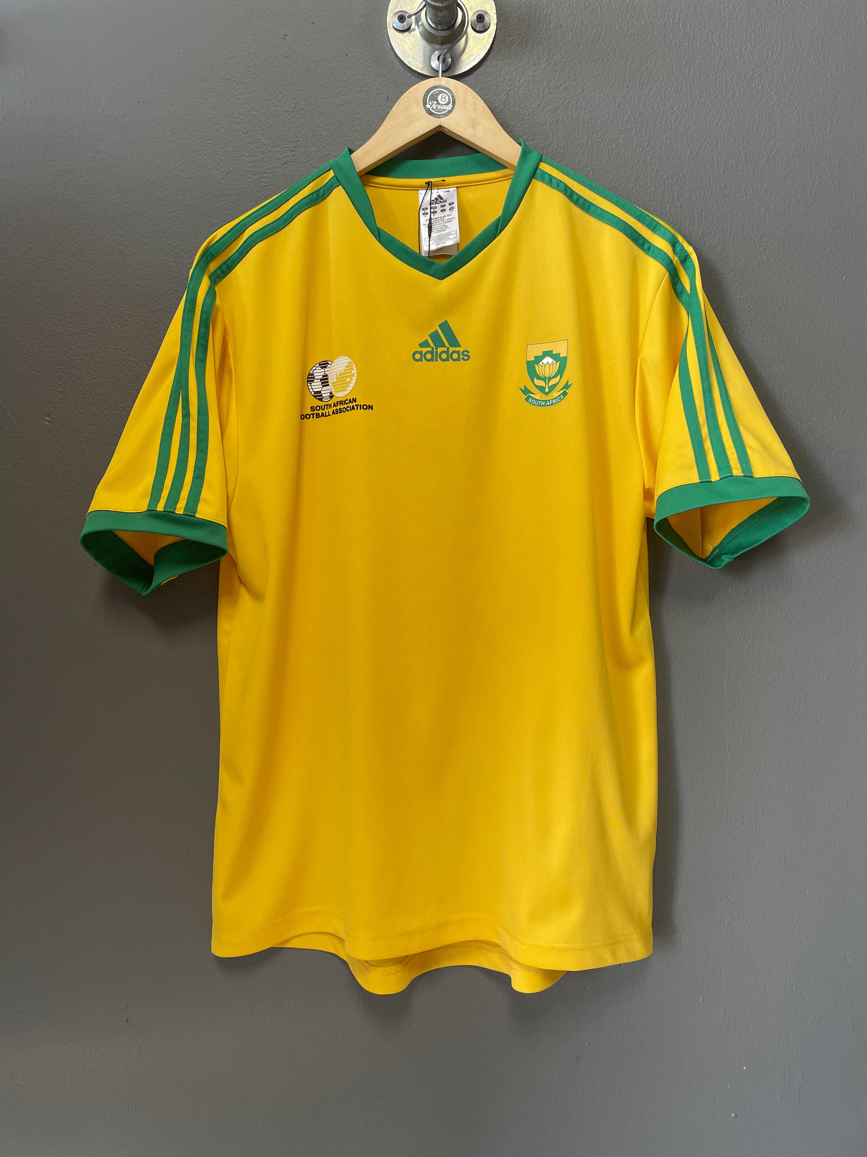 Bafana Bafana South Africa 2008 Adidas Home Football Jersey - Medium