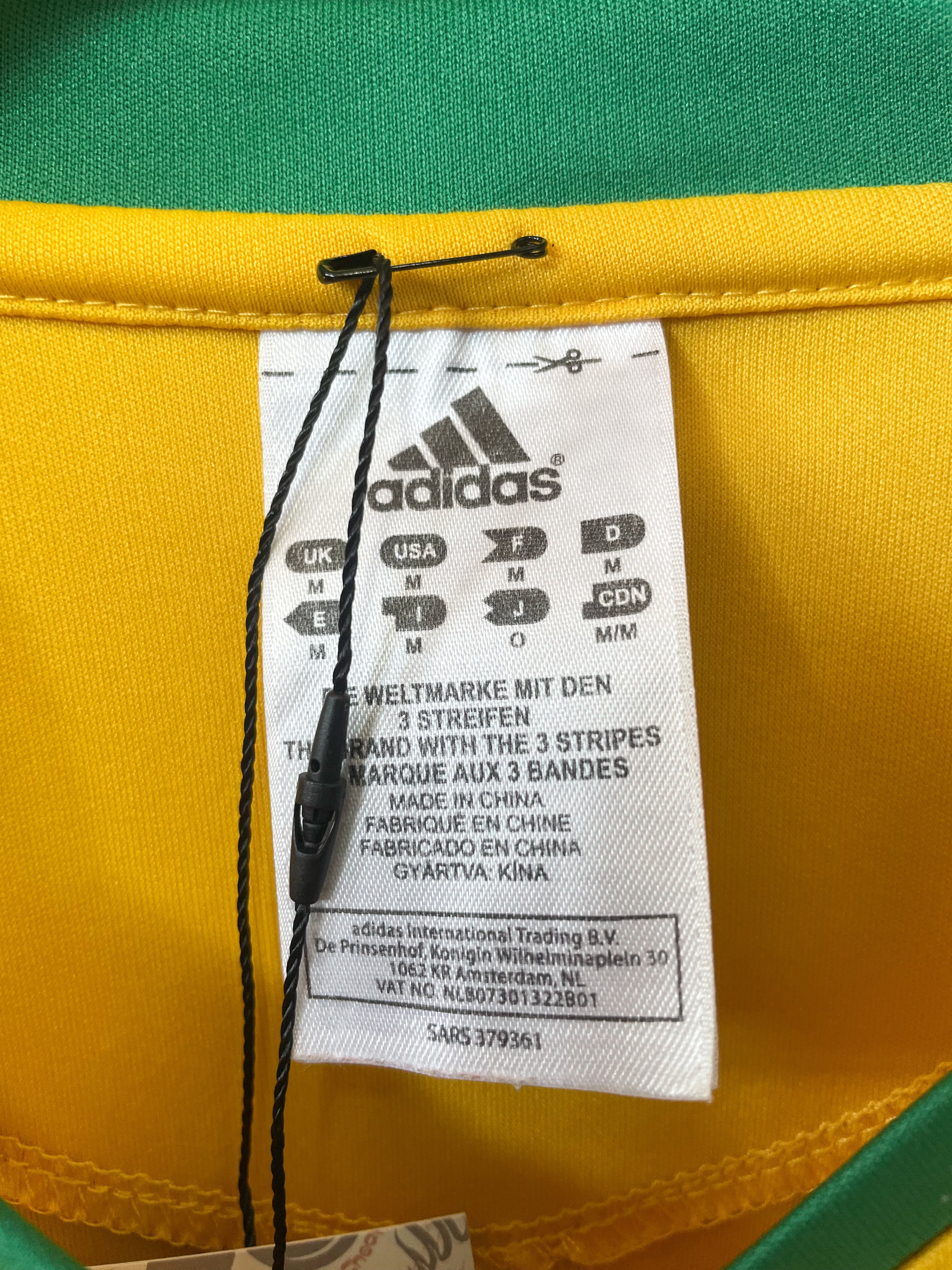 Bafana Bafana South Africa 2008 Adidas Home Football Jersey - Medium