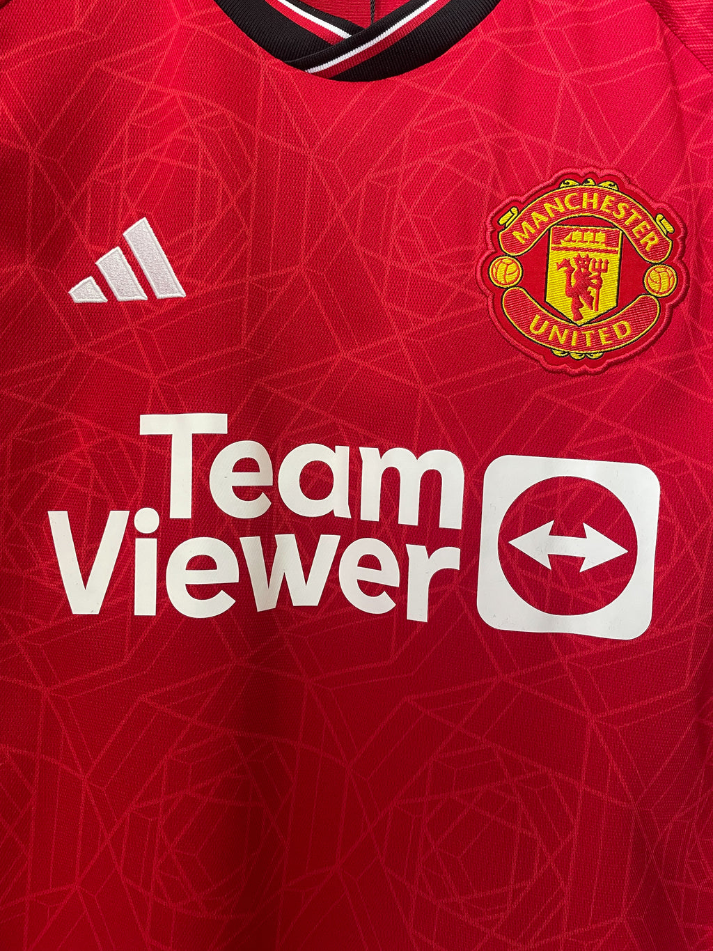 Manchester United 2023/24 Adidas Home Football Jersey - Medium