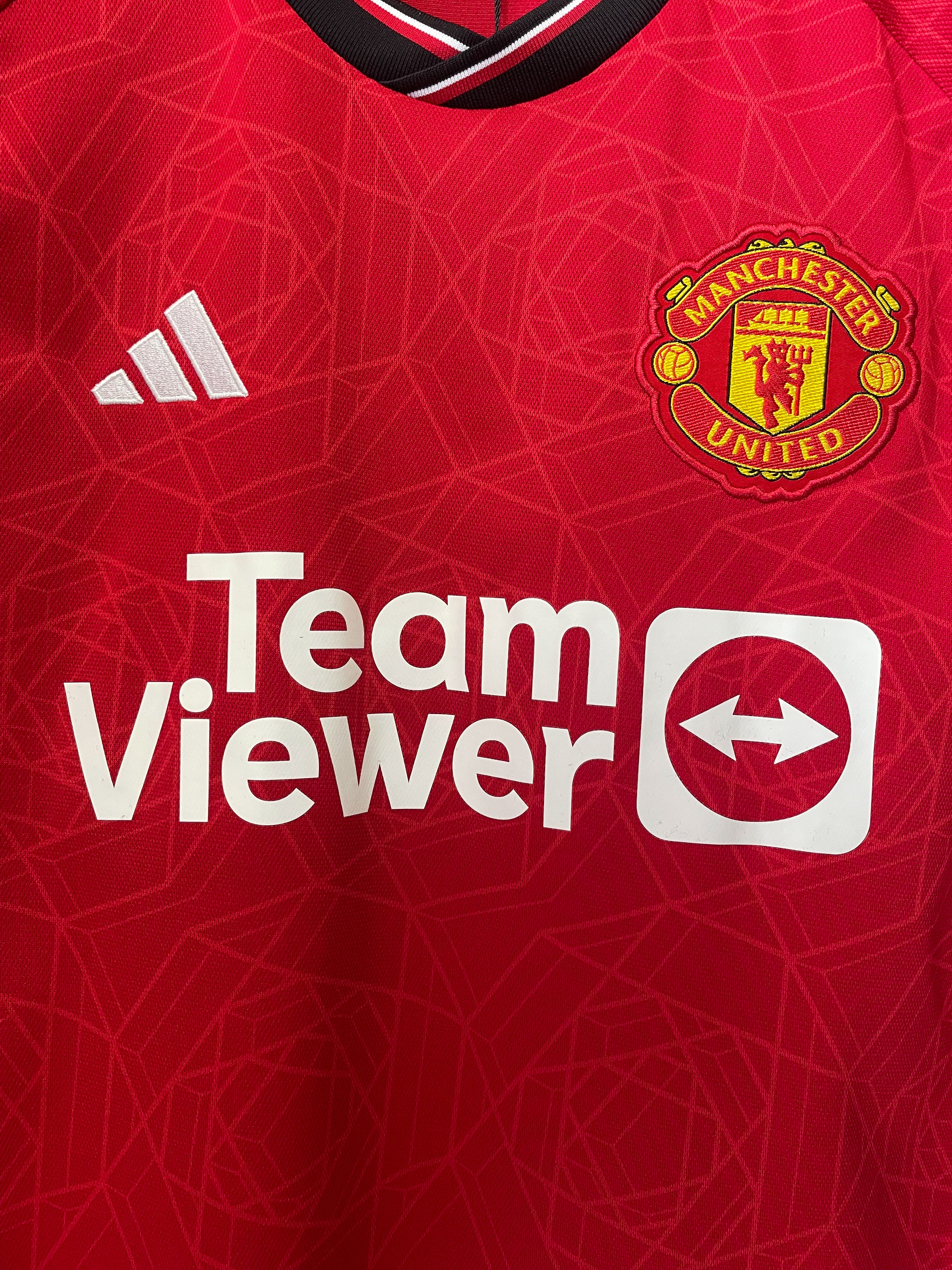 Manchester United 2023/24 Adidas Home Football Jersey - Medium