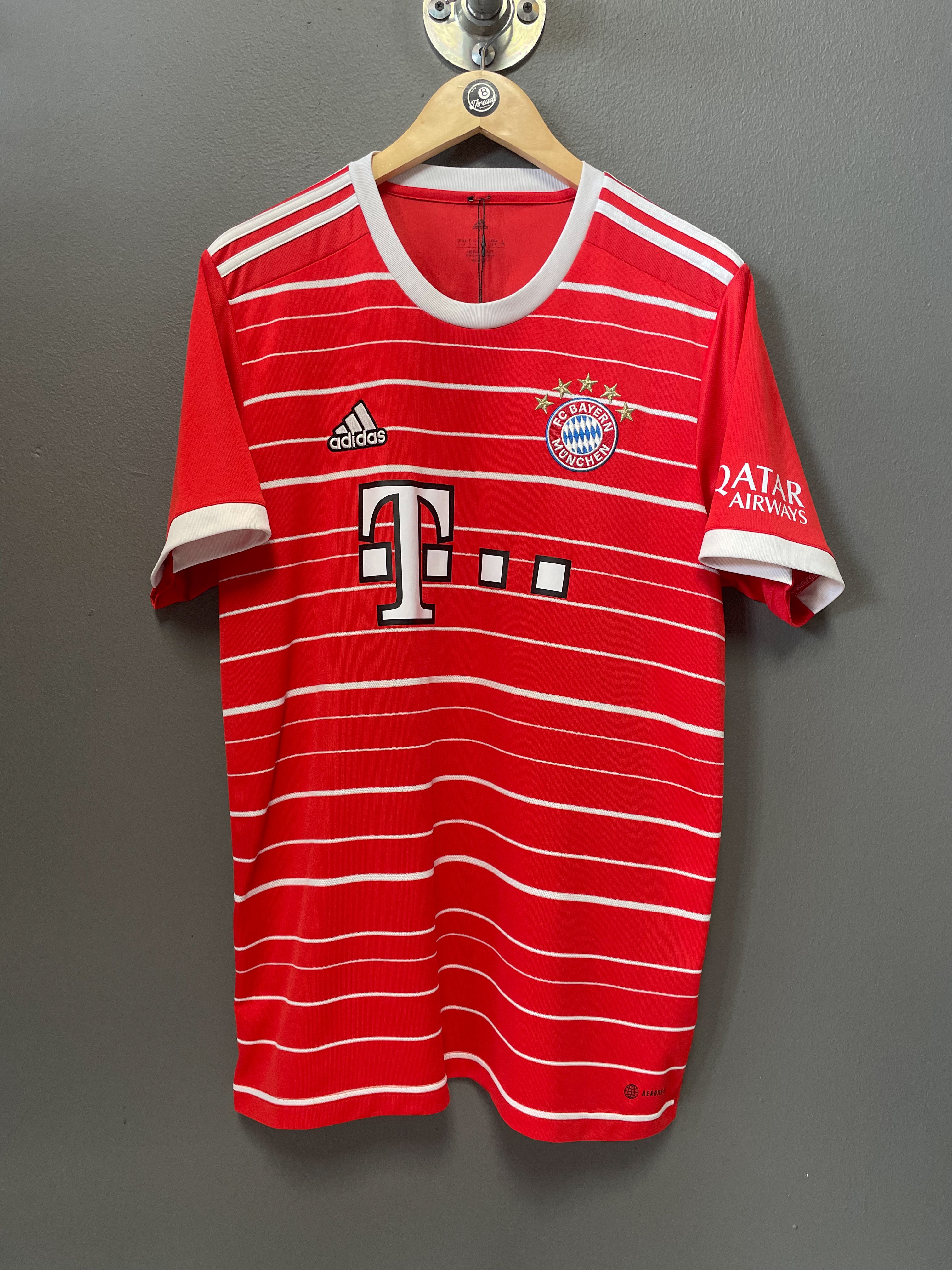FC Bayern Munich 2022/23 Adidas Home Football Jersey - Large