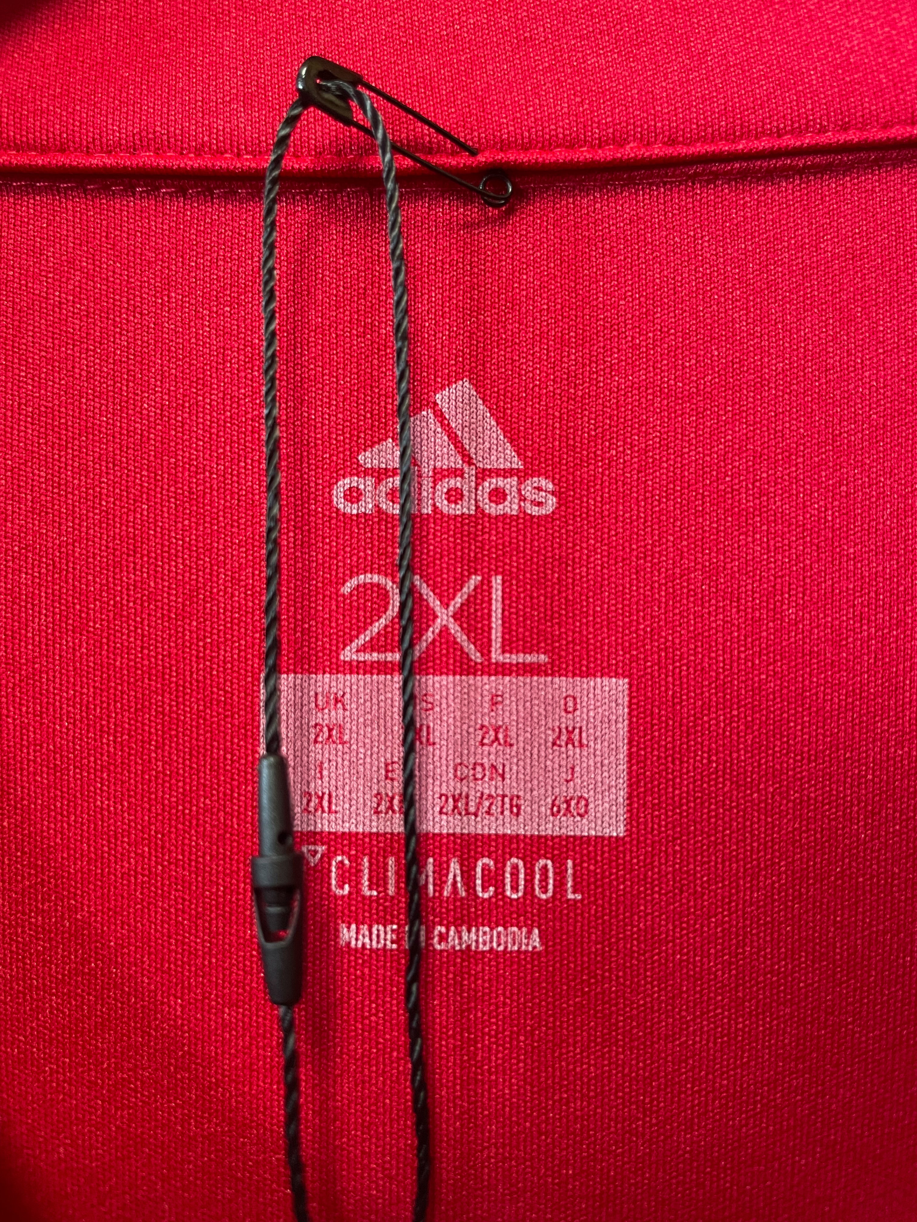 Manchester United 2017/18 Adidas Home Longsleeve Football Jersey - XXL