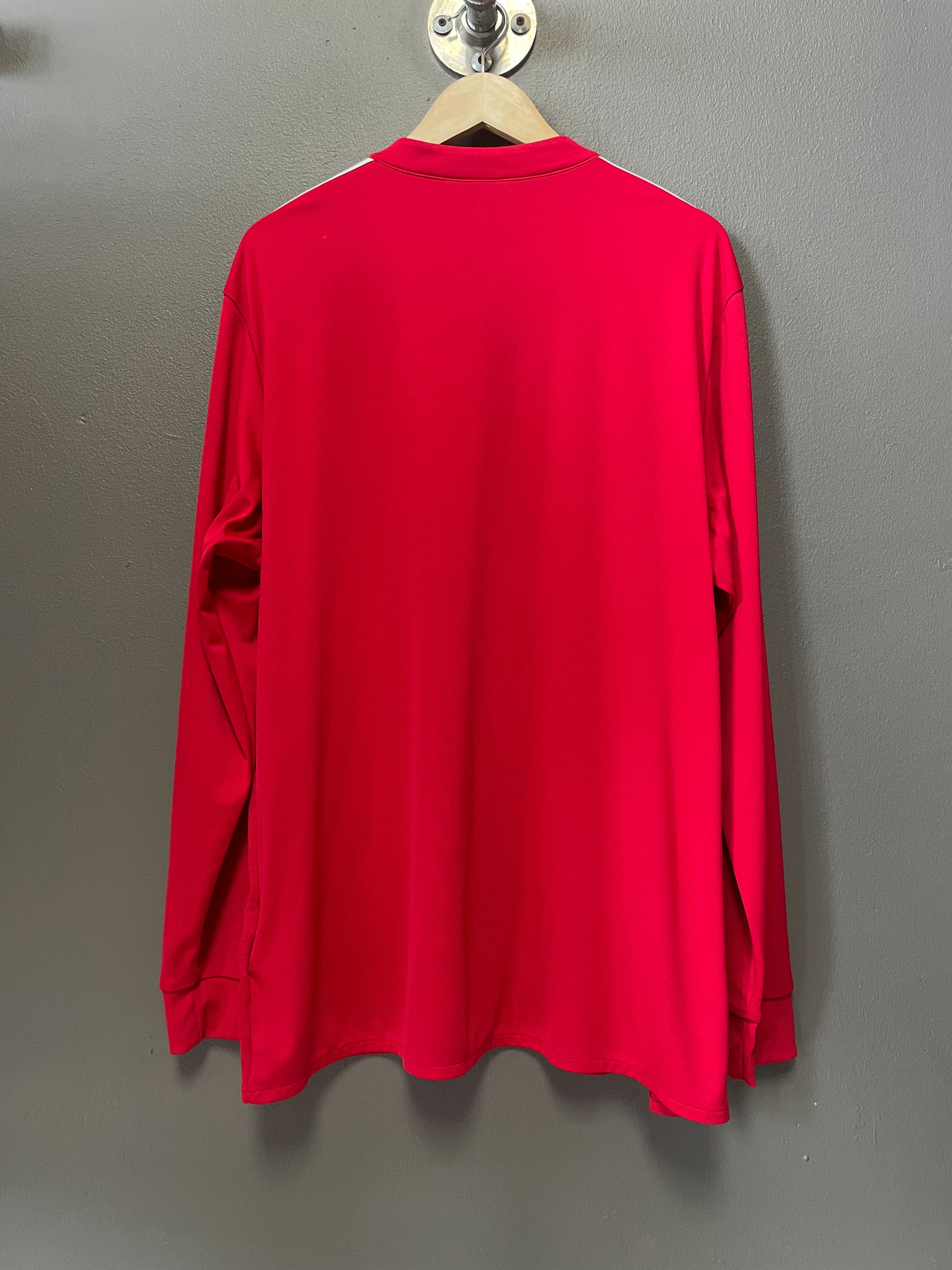 Manchester United 2017/18 Adidas Home Longsleeve Football Jersey - XXL