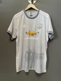 Manchester United 2017/18 Adidas Third Kit Football Jersey - Large