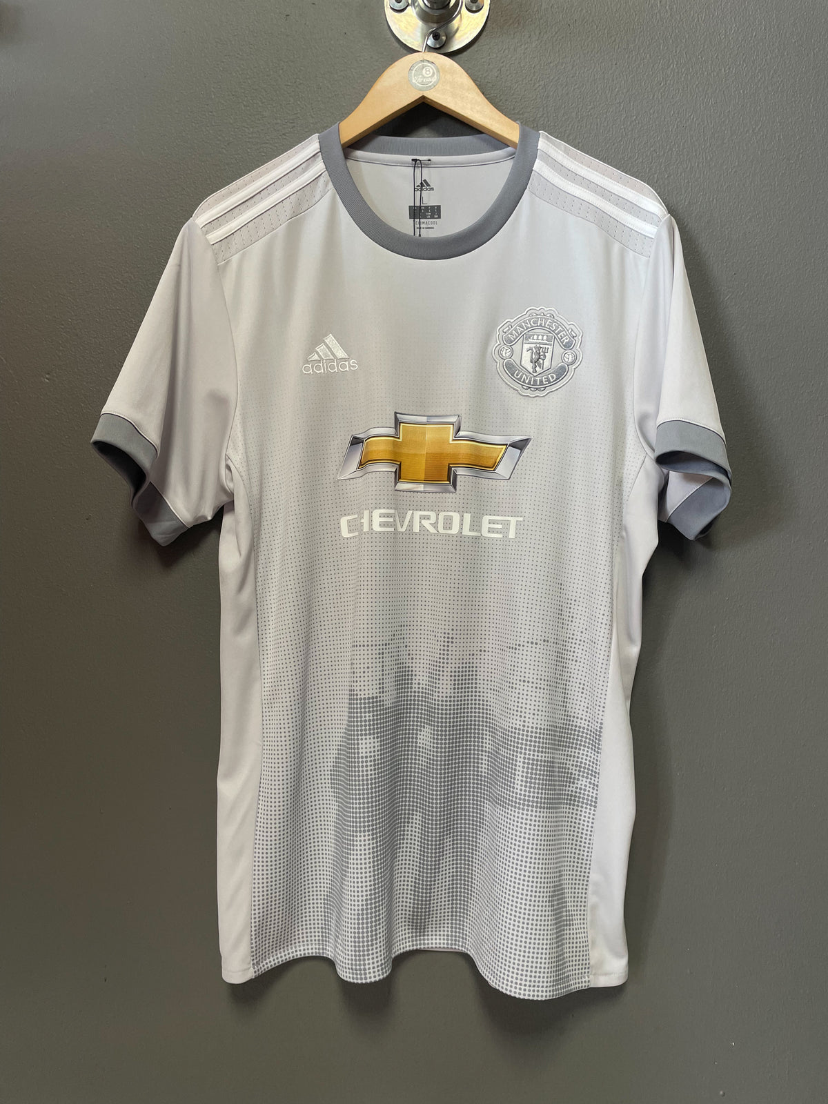Manchester United 2017/18 Adidas Third Kit Football Jersey - Large