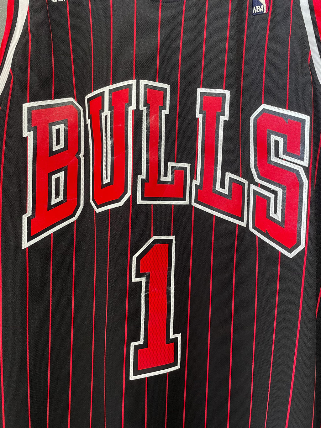 Chicago Bulls NBA Adidas "Rose 1" Basketball Vest - Extra Large