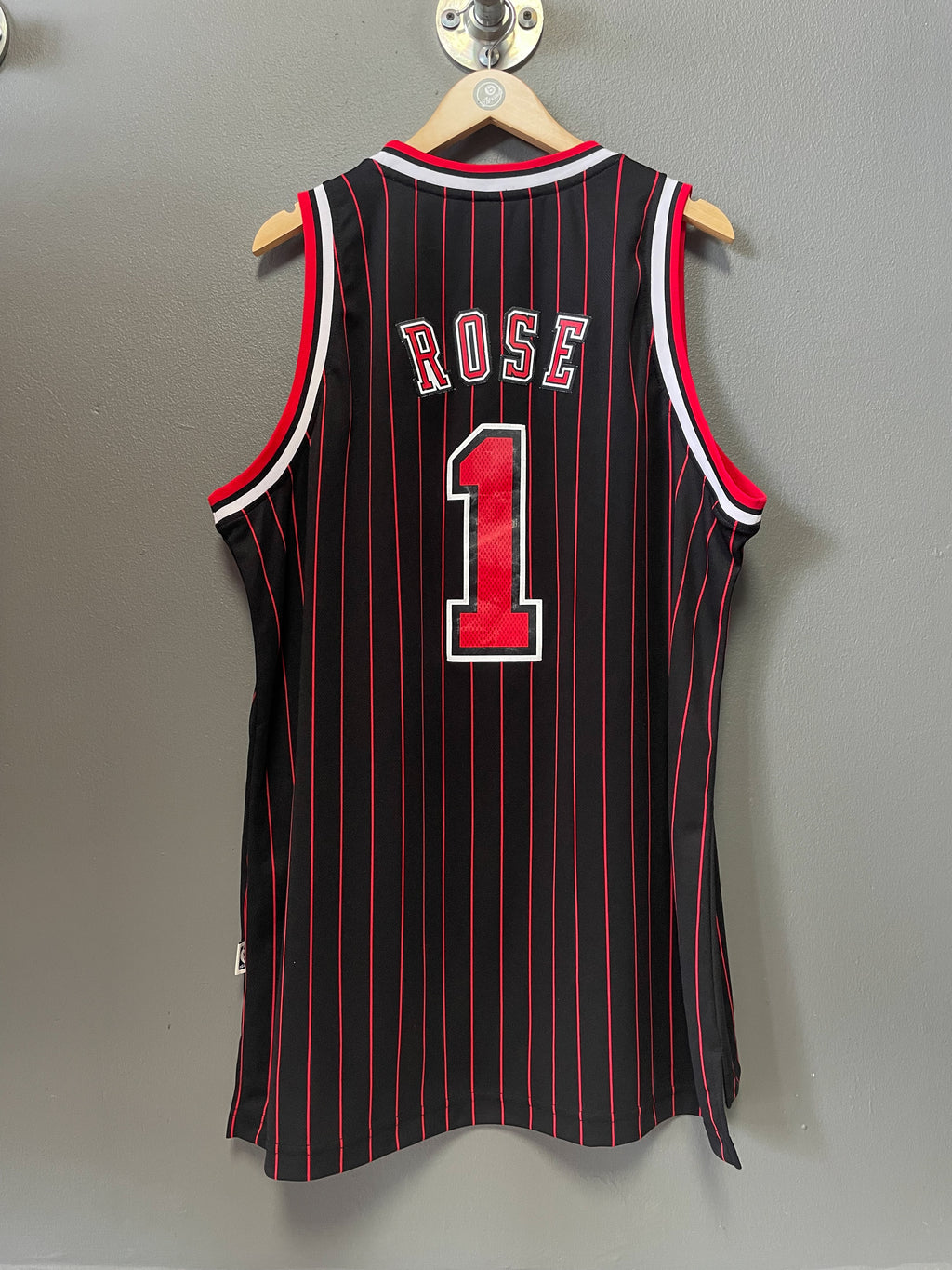 Chicago Bulls NBA Adidas "Rose 1" Basketball Vest - Extra Large
