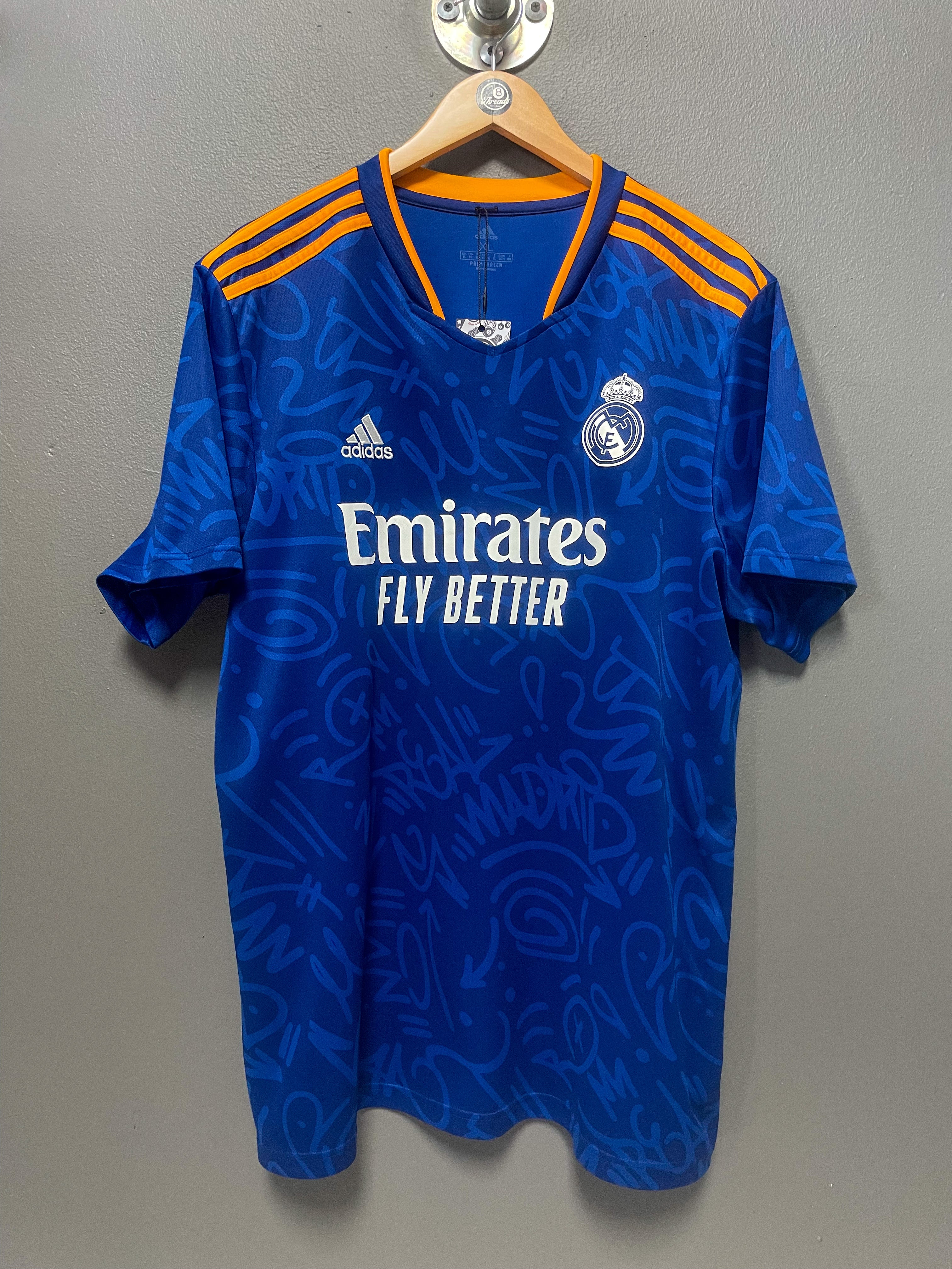 Real Madrid 2021/22 Adidas Away Football Jersey - Extra Large