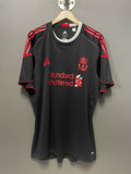 Liverpool FC 2010/11 Adidas Prematch Football Jersey - Extra Large
