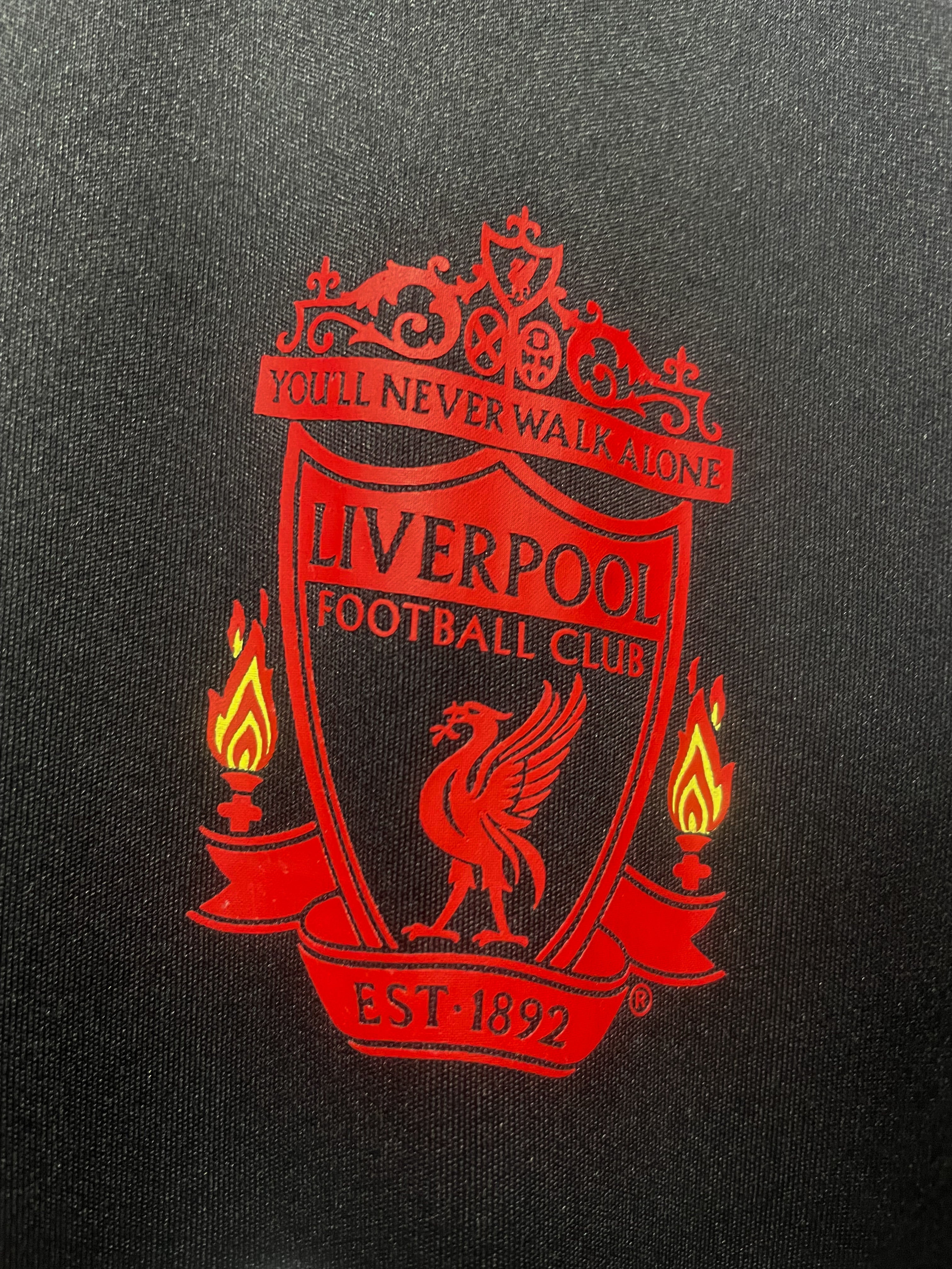 Liverpool FC 2010/11 Adidas Prematch Football Jersey - Extra Large