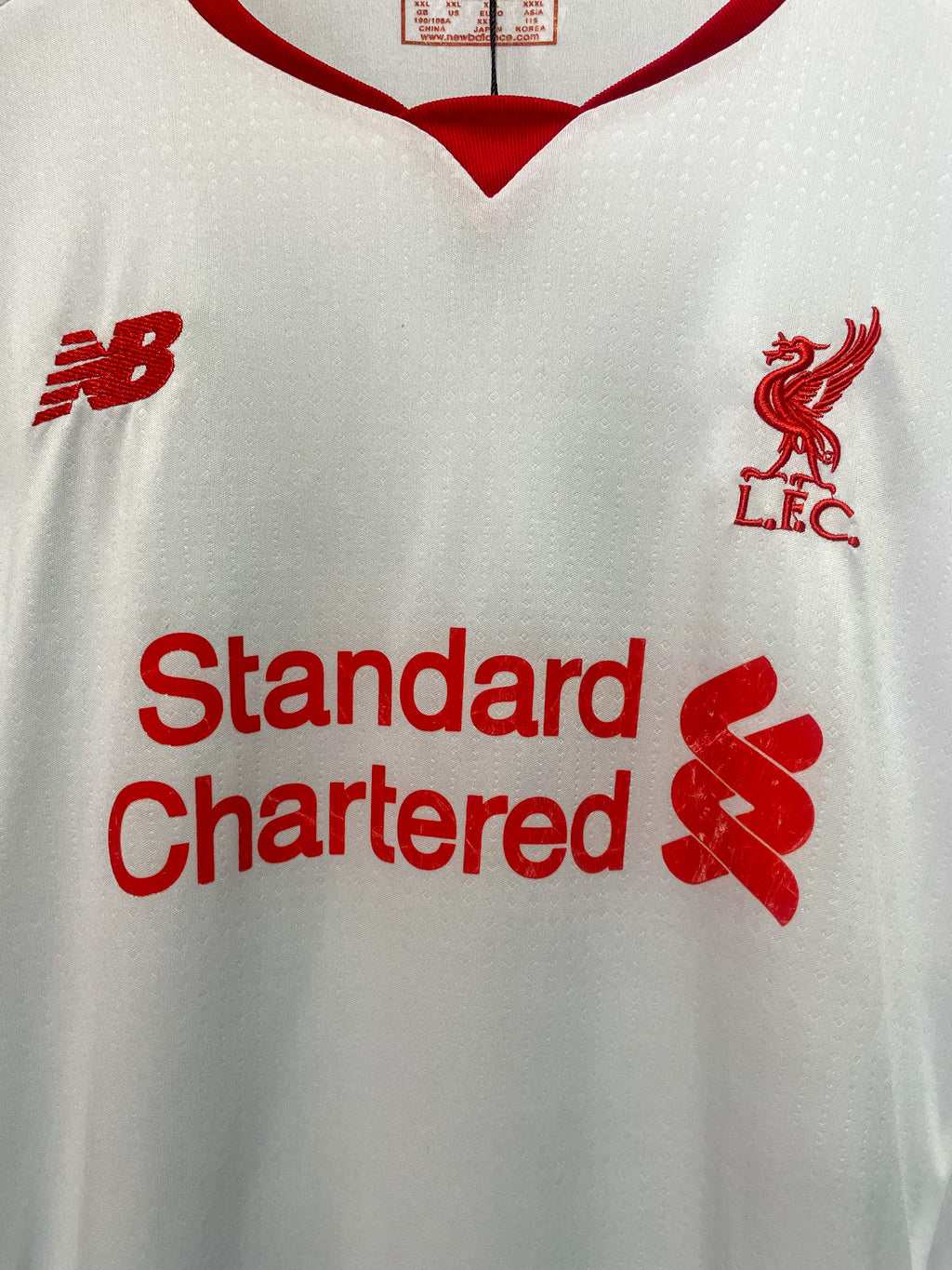 Liverpool FC 2015/16 New Balance Away Football Jersey - XXL