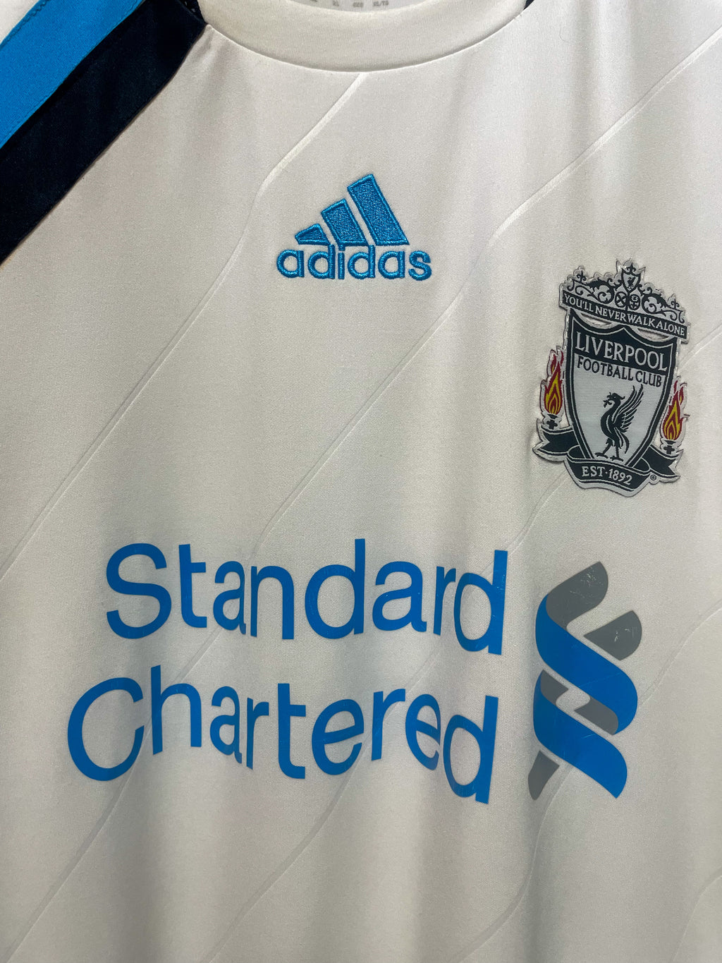 Liverpool FC 2011/12 Adidas Third Kit Football Jersey - Extra Large