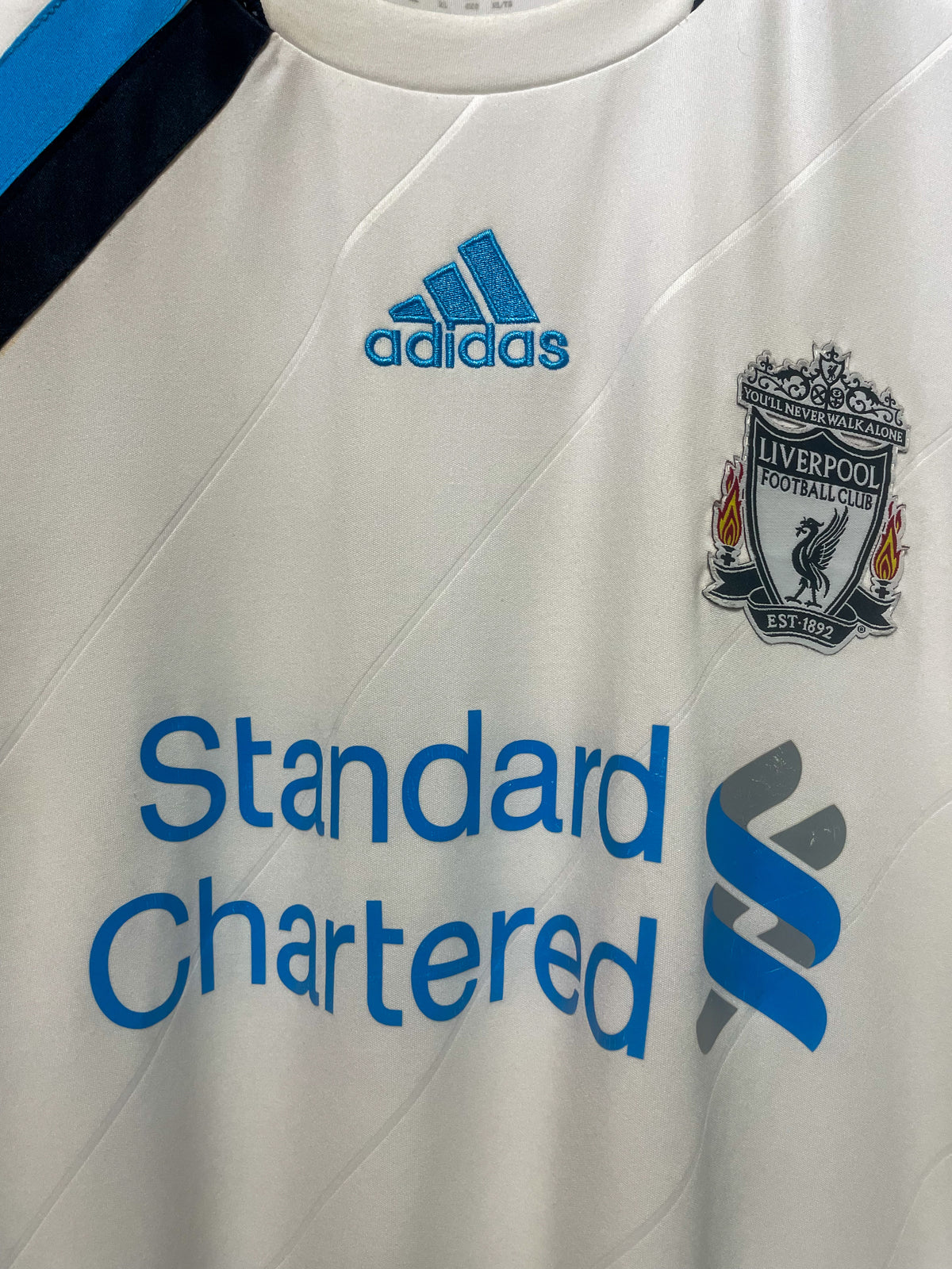 Liverpool FC 2011/12 Adidas Third Kit Football Jersey - Extra Large