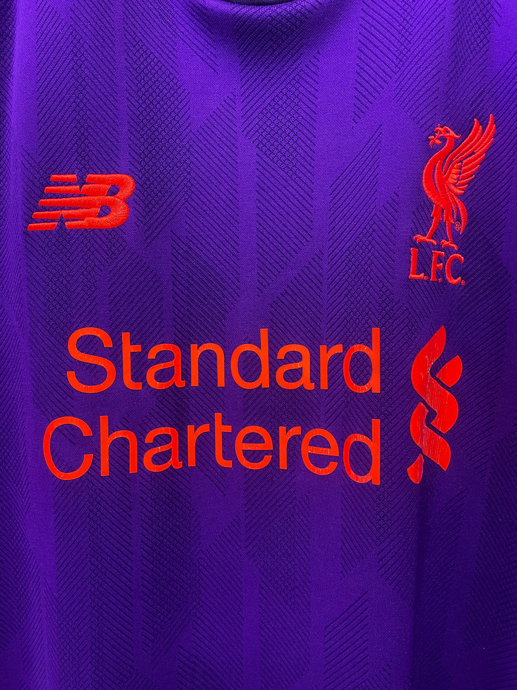 Liverpool FC 2018/19 Away New Balance Football Jersey - Large