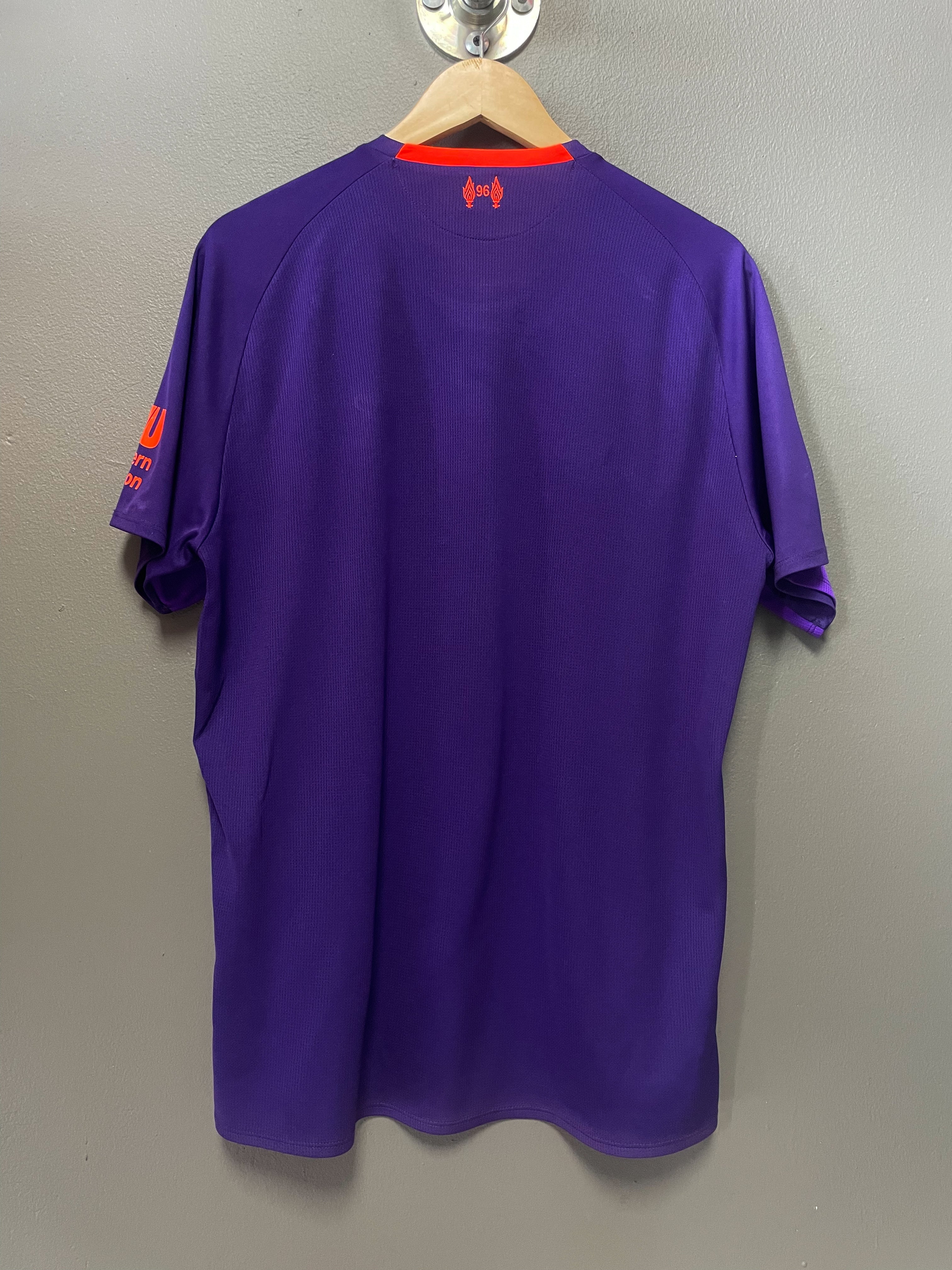 Liverpool FC 2018/19 Away New Balance Football Jersey - Large