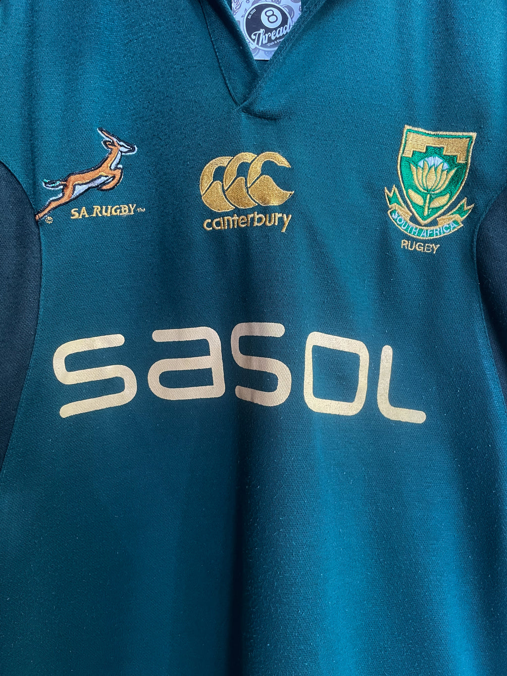 Springbok 2005/06 Home Rugby Jersey - Small
