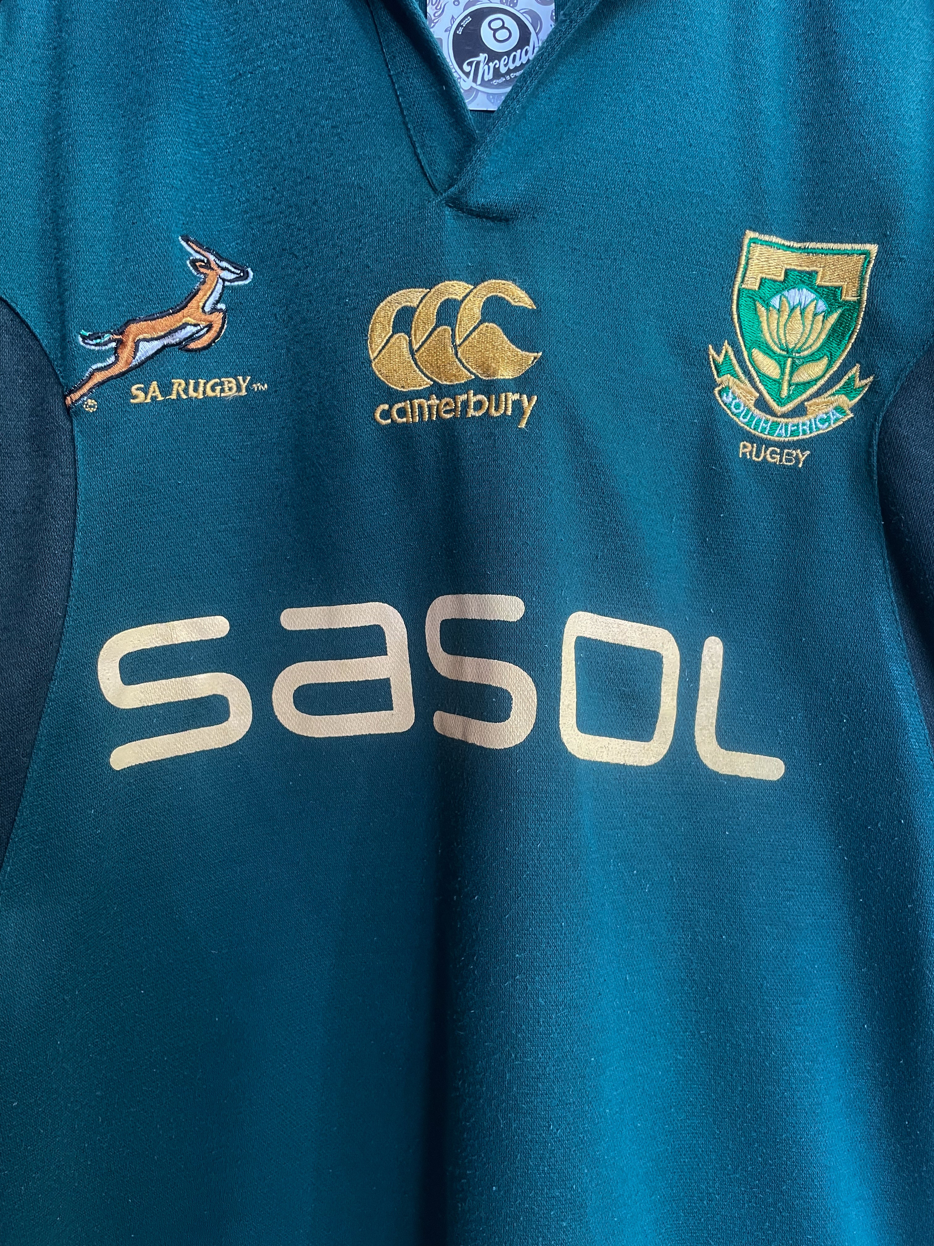 Springbok 2005/06 Home Rugby Jersey - Small